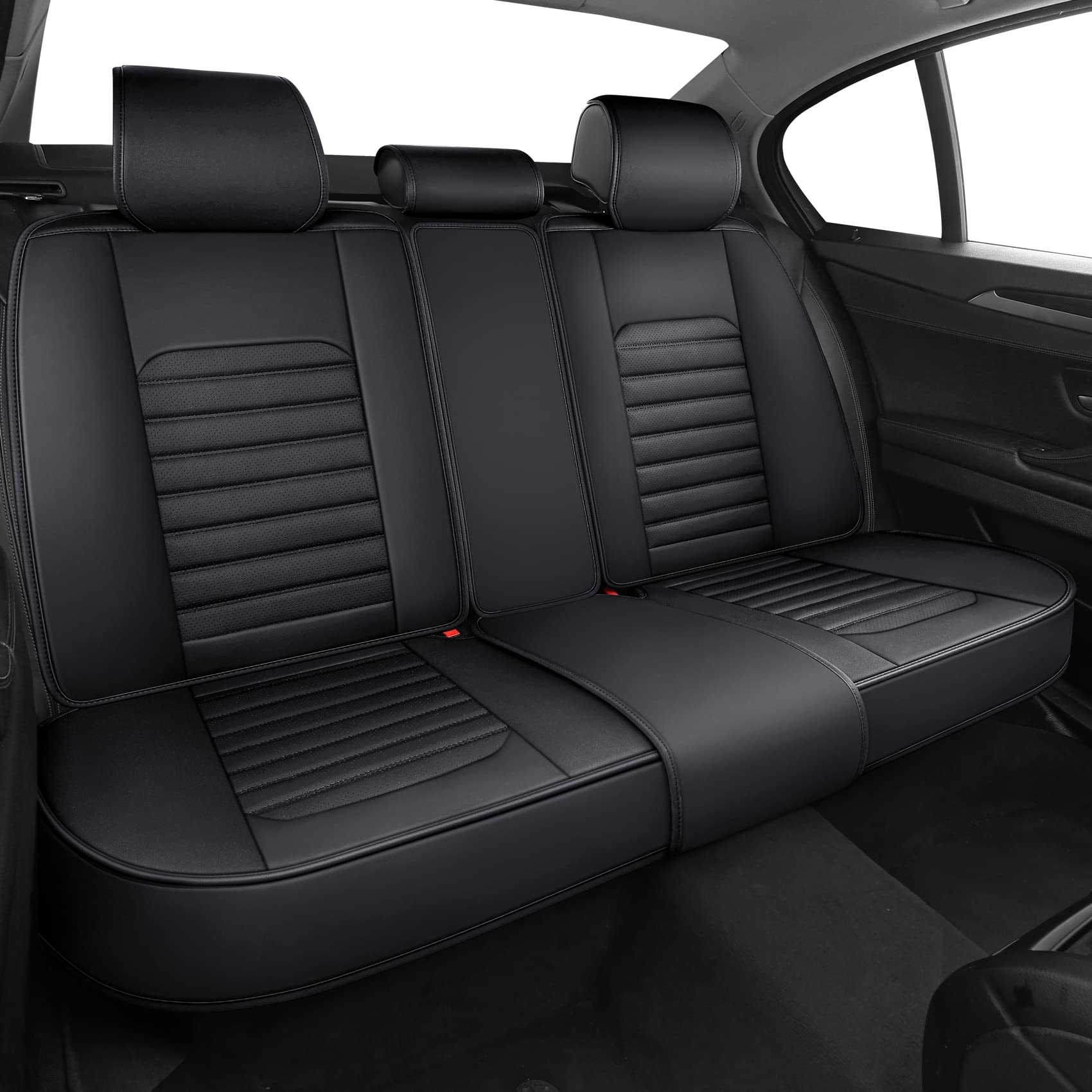 Aierxuan Car Seat Covers Waterproof Leather Universal for Toyota Corolla Honda Civic Accord Nissan Altima Sentra Rogue Kia Hyund