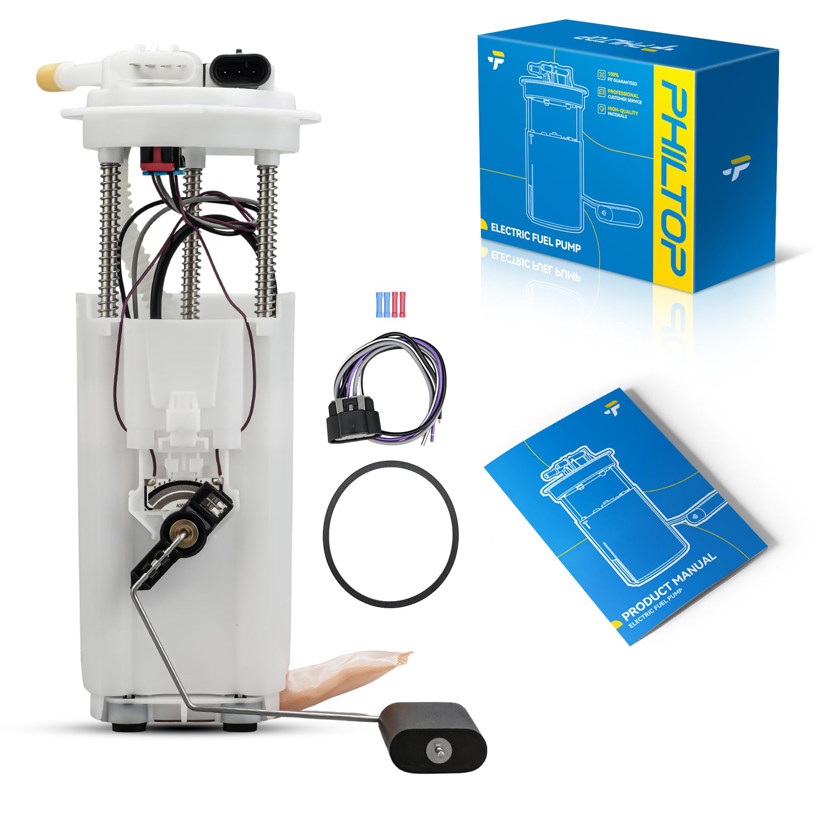 PHILTOP Electric Fuel Pump Assembly Fits for Chevrolet Venture, Pontiac Montana,Oldsmobile Silhouette 2002 2003, FG0269
