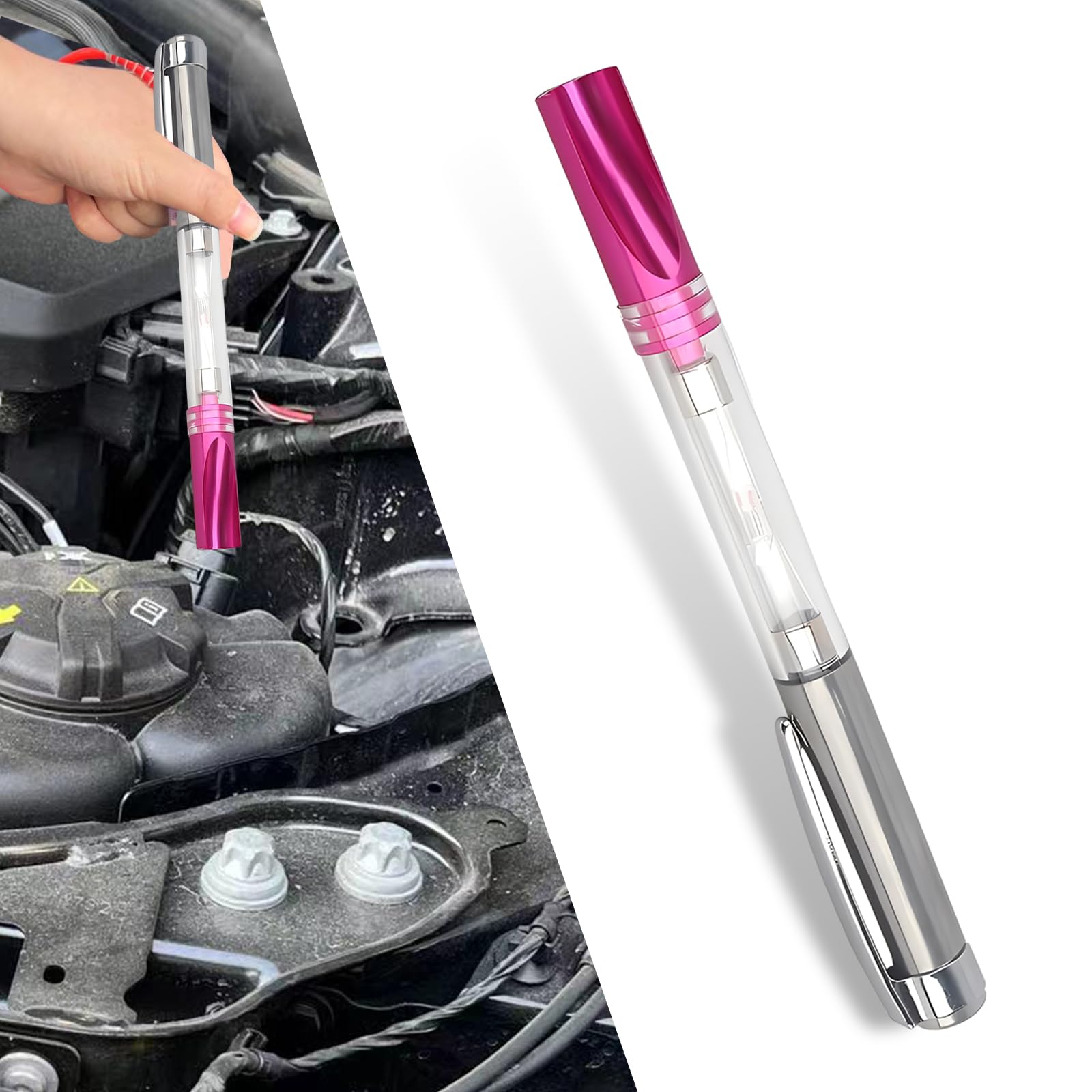 GRANDI Spark Plug Wire Ignition Coil Test Pen, High-Pressure Cylinder line Spark Plug Tester, High Voltage Ignition Tester, Engi