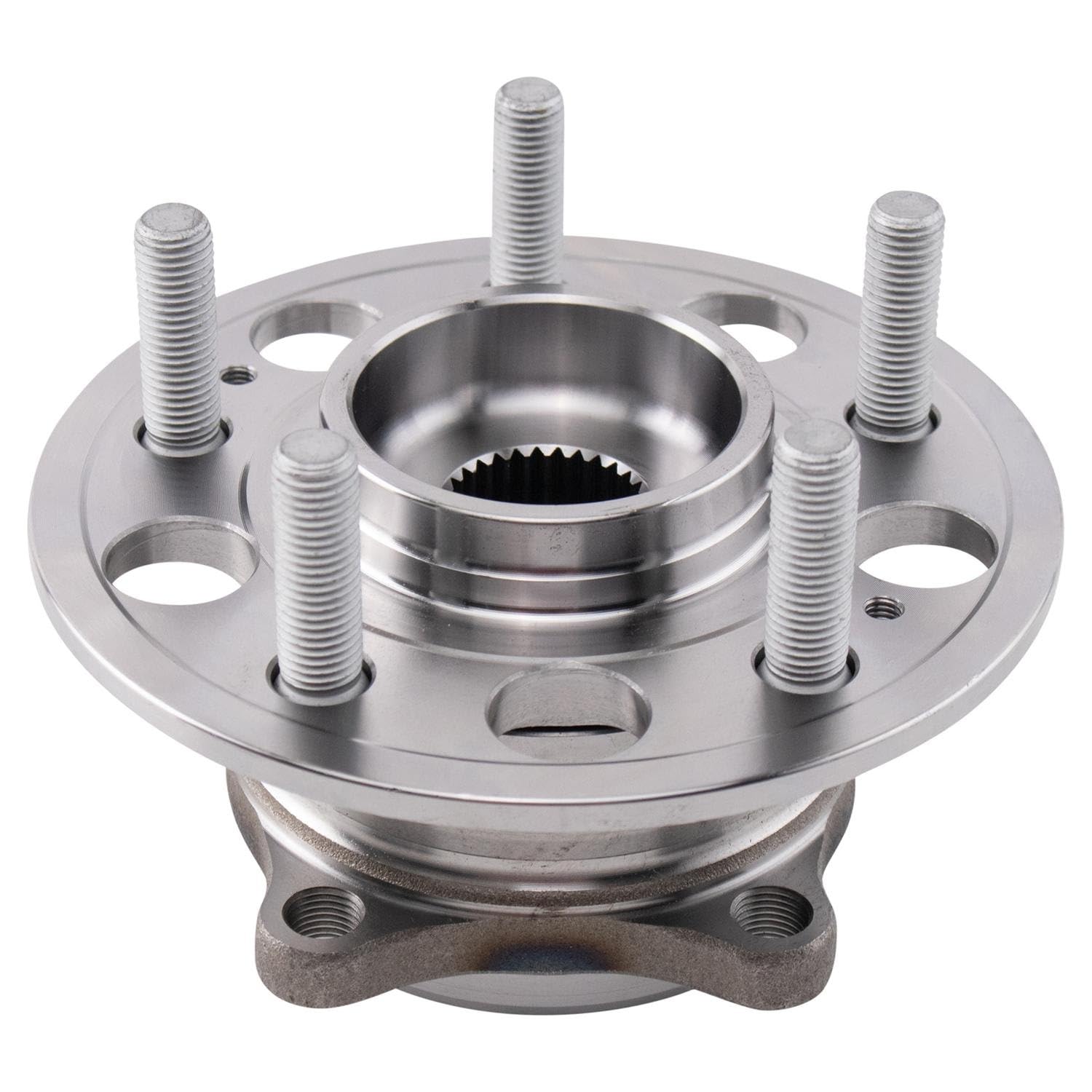 Trq Driver & Passenger Side Wheel Hub Bearings Assembly Set Compatible With 2019-2022 Genesis G70 2018-2019 Kia Stinger