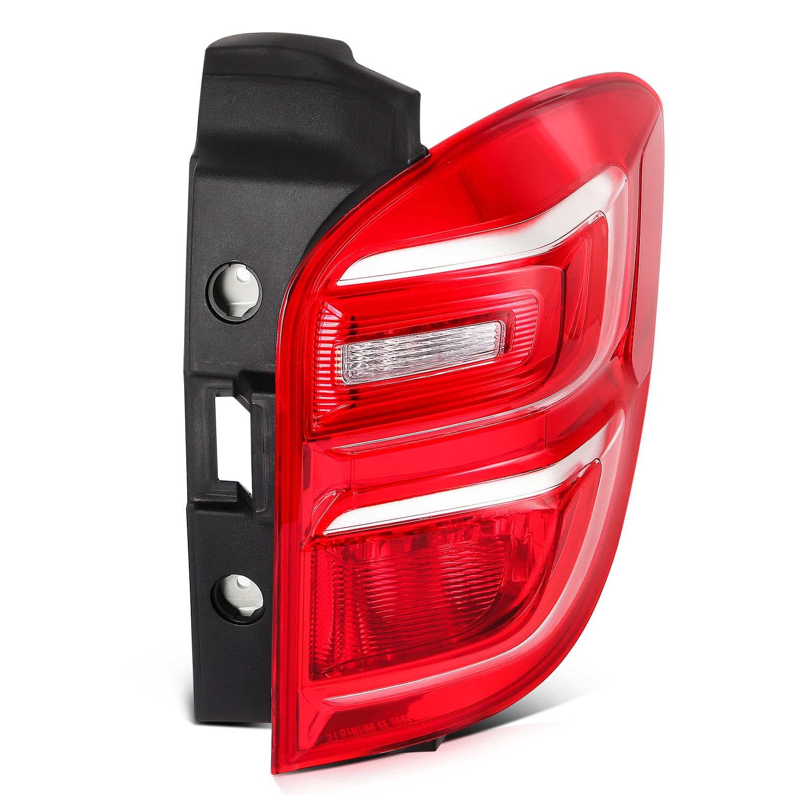 LBRST Tail Light Fit 2016-2017 for Equinox Red Lens Right Tail Light Assembly GM2801279