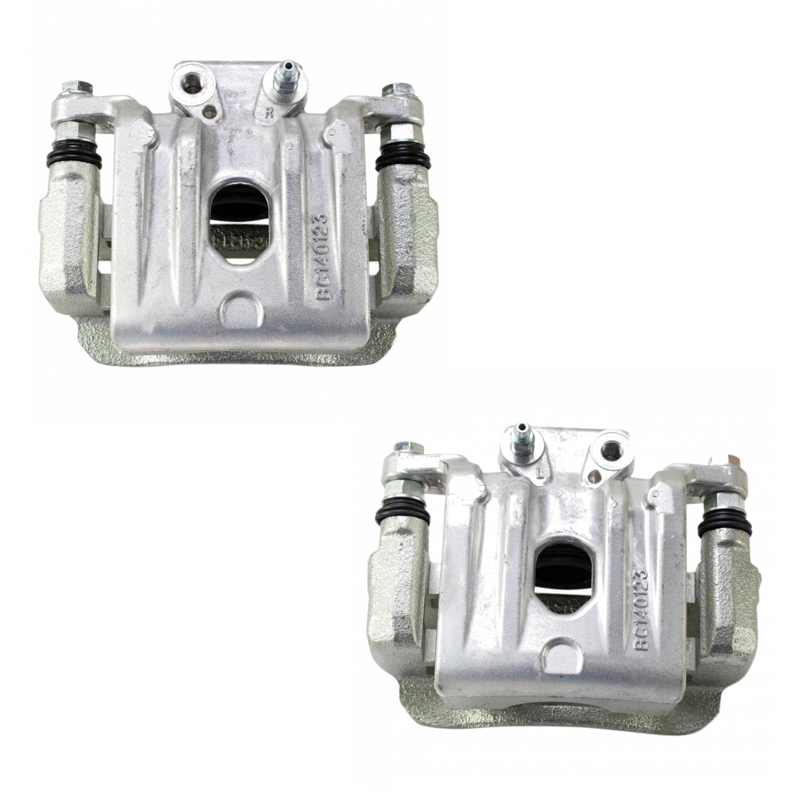 Trq Rear Brake Caliper Set Compatible With 2010-2012 Hyundai Santa Fe 2011-2013 Kia Sorento