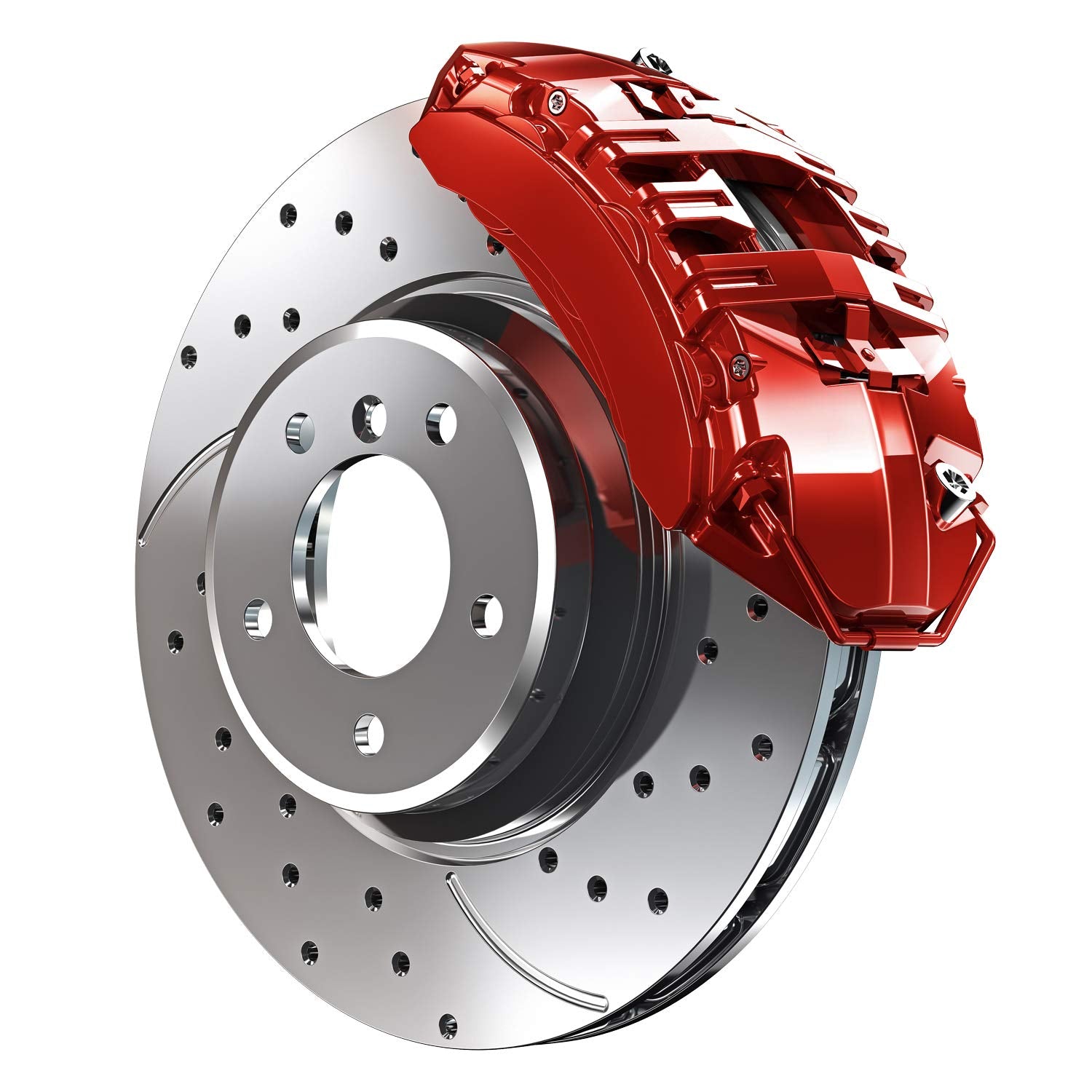 G2 High Temperature Brake Caliper Paint System Set G2160 - High Gloss Red
