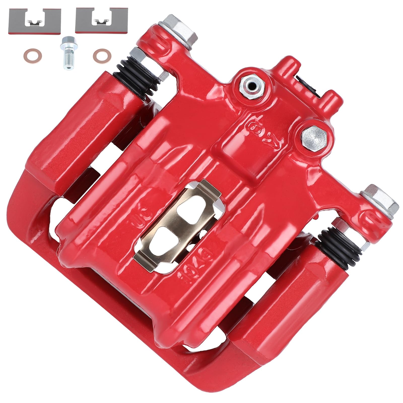 CCIYU 19B6886 Rear Left Disc Brake Caliper Assembly With Bracket Fits For Acura For RDX 2013-2018,For Honda For Crosstour 2012-2