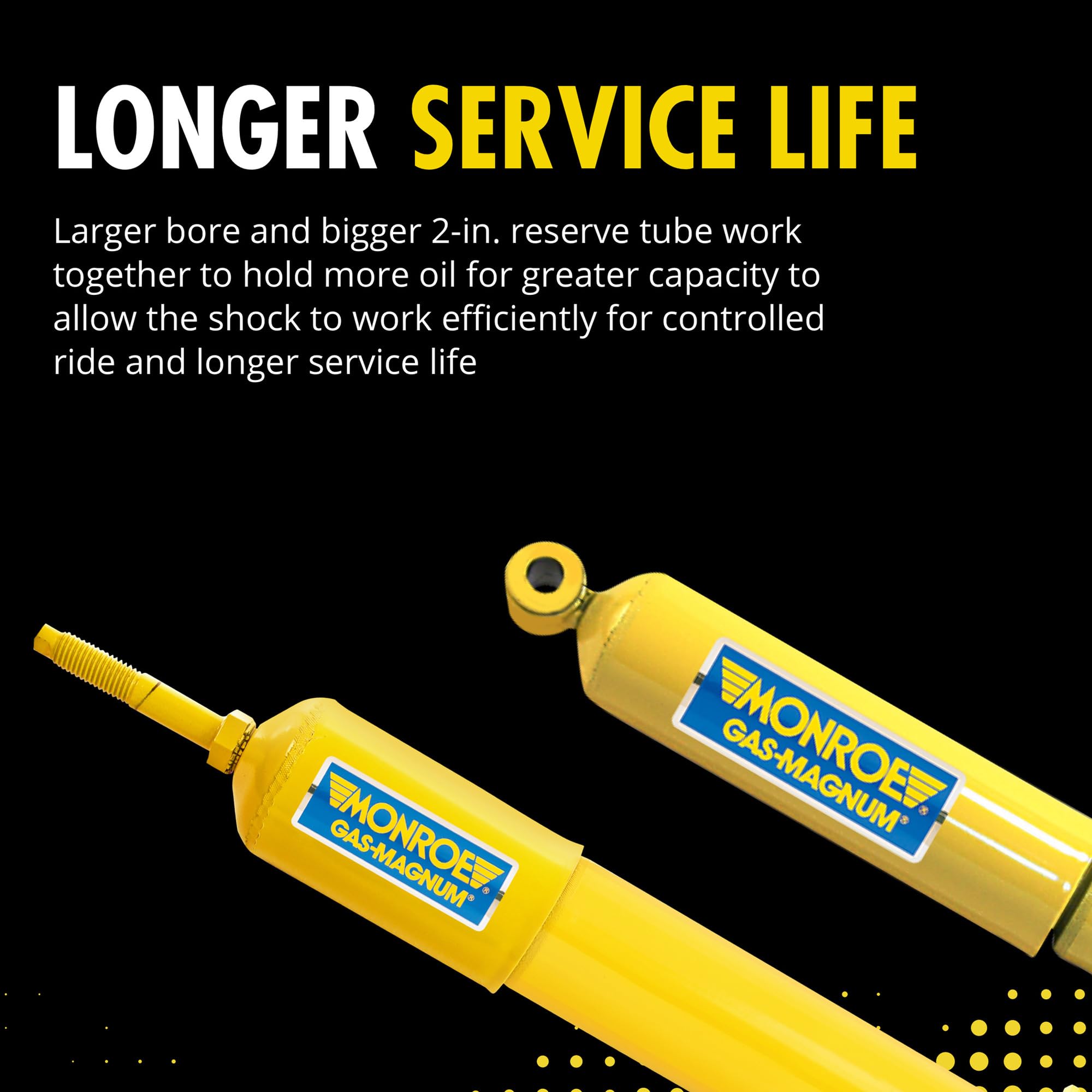 Monroe Gas-Magnum 34911 Suspension Shock Absorber For Ford F-100