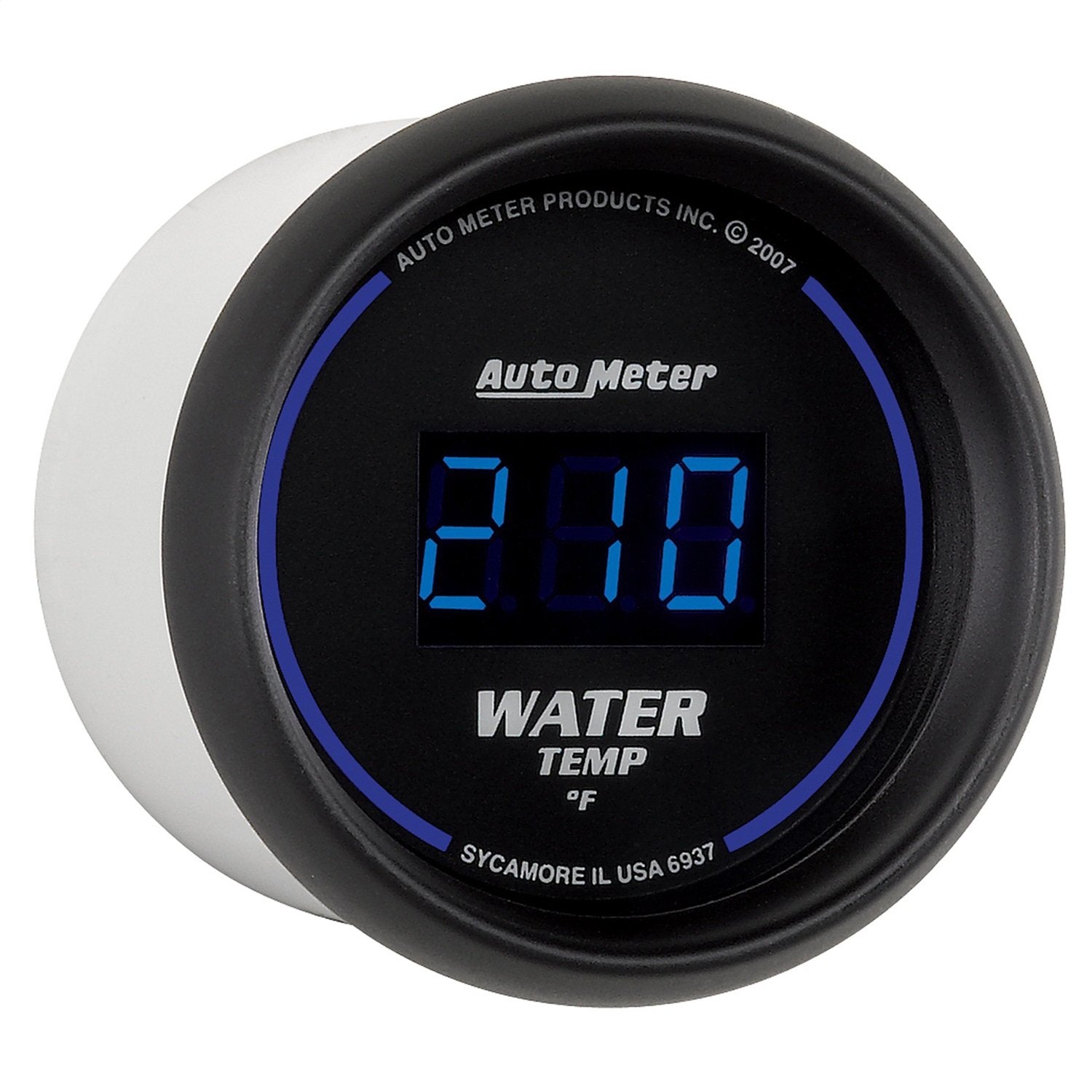 Auto Meter 6937 Cobalt Digital Water Temperature Gauge, 2 1/16''
