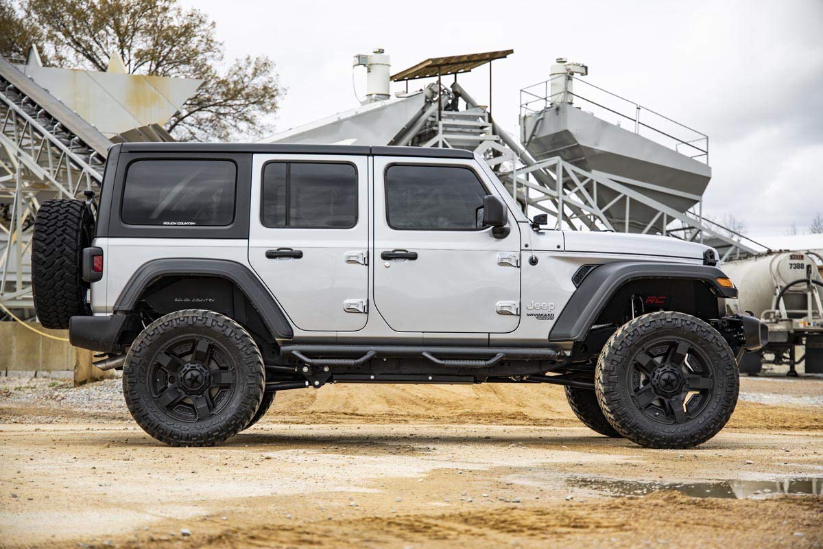 Rough Country 1.25'' Body Lift Kit for 18-24 Jeep Wrangler JL | 4-Door - RC614