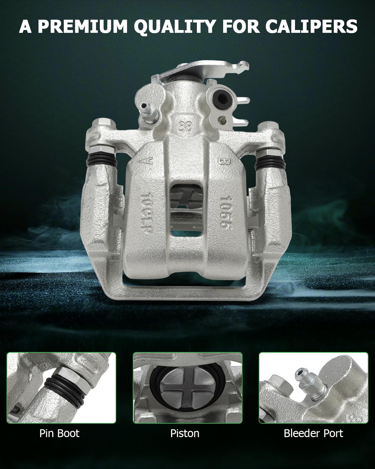 Scitoo 19B3359 Rear Left Disc Brake Caliper Assembly W/Bracket For Acura For Tsx 2009-2014,For Honda For Accord 2008-2012