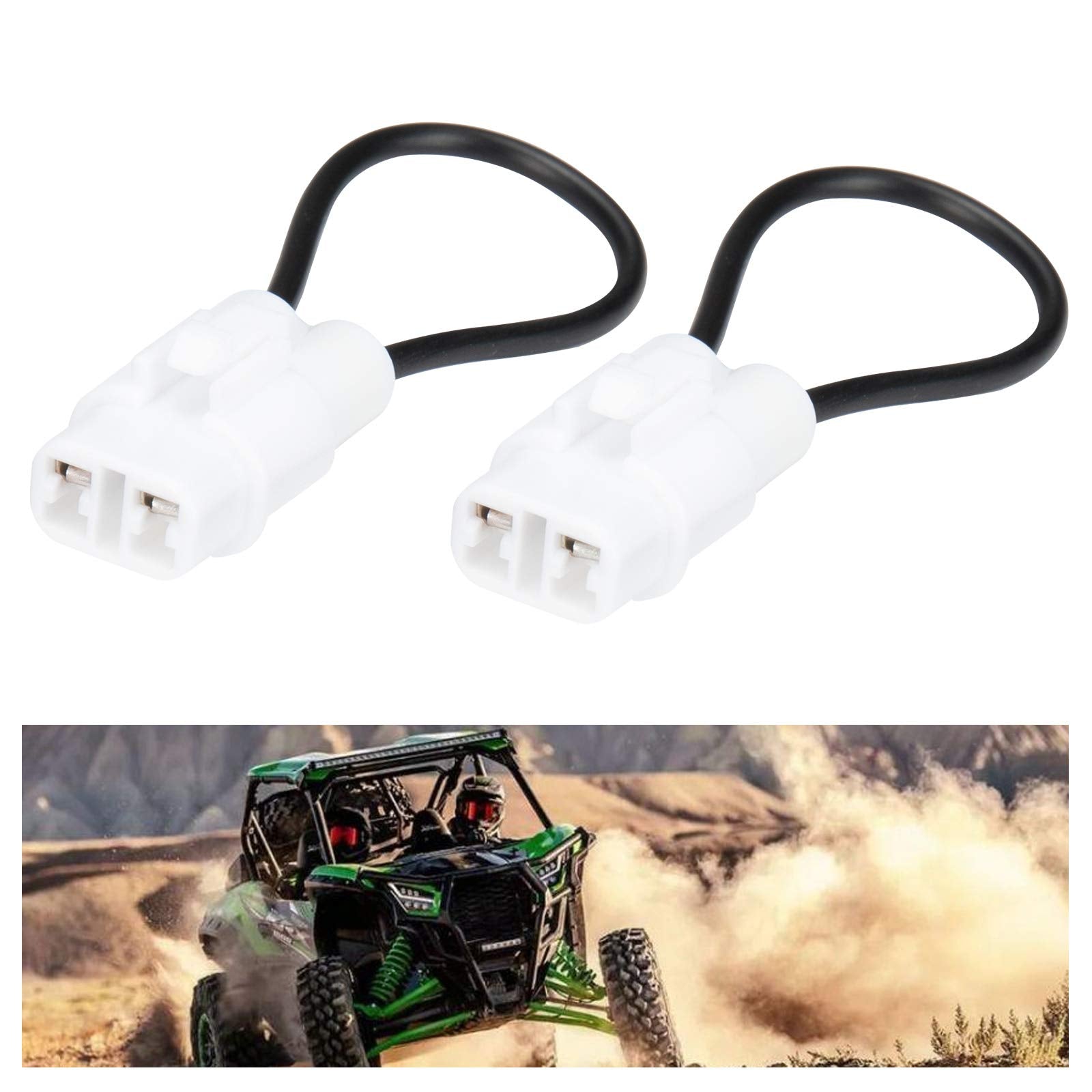 KIWI MASTER Seat Belt Bypass Compatible for 2017-2023 Kawasaki Mule Teryx KRX 1000 Accessories Harness Over Ride By-Pass Yamaha 