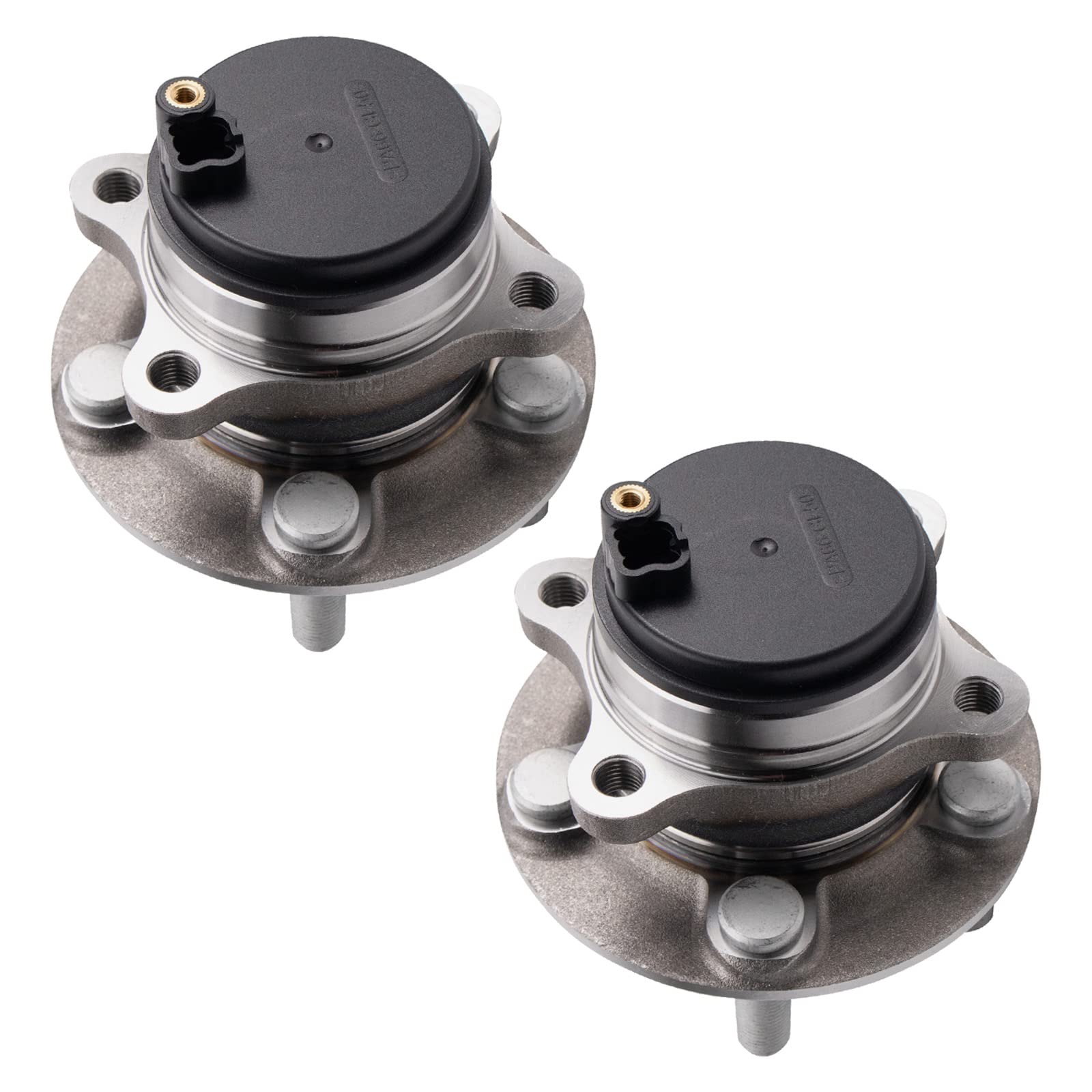Trq Front Wheel Hub Bearings Assembly Set Compatible With 2017-2020 Lincoln Mkz