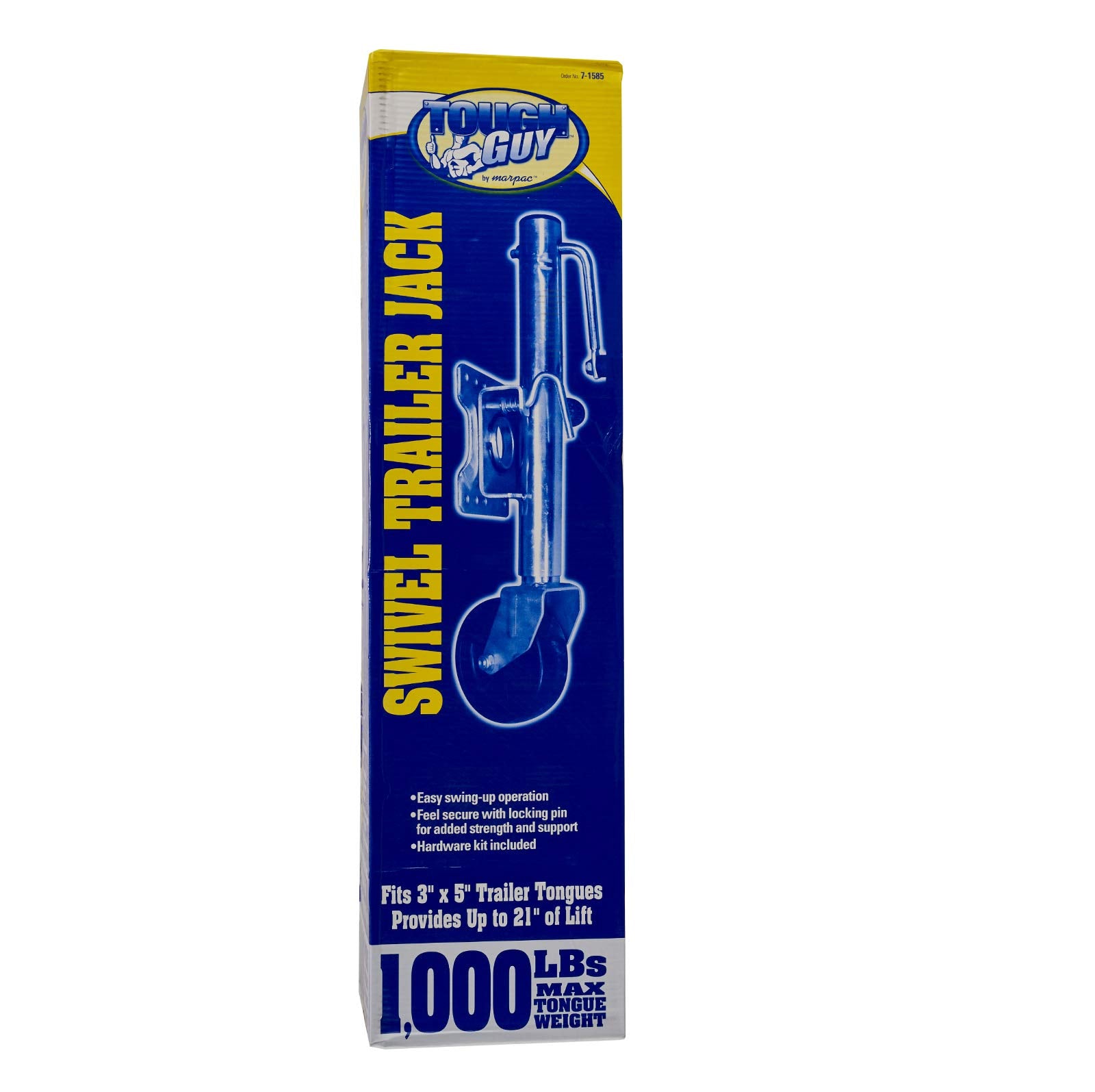 Swivel Trailer Jack, 1000lb