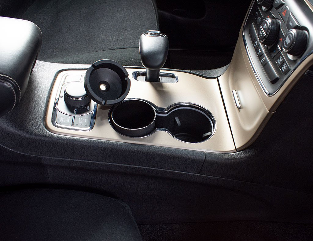 Custom Accessories Black Smokeless Ashtray 93365D, 0.3" Plastic