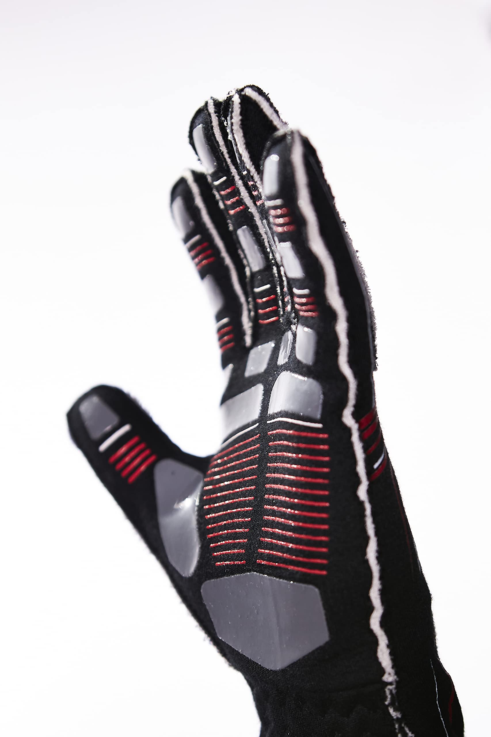 TRACK ARMOUR Series 4 Racing Glove SFI 3.3/5, Medium, Nomex Fabric, Black, Model TAS4RG-M, Silicon Grip