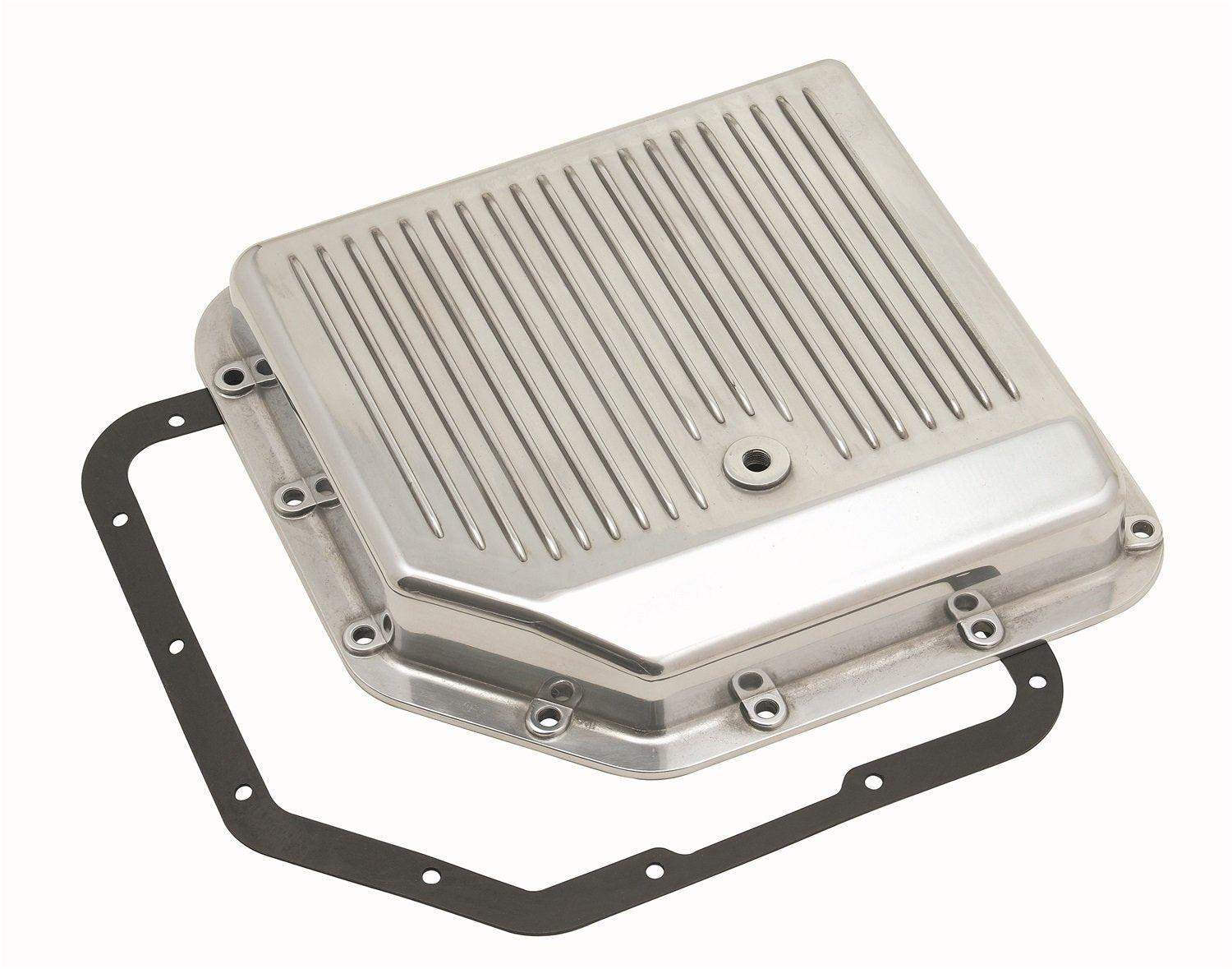 Mr. Gasket 9791G Polished Aluminum Transmission Pan For Gm Turbo 350