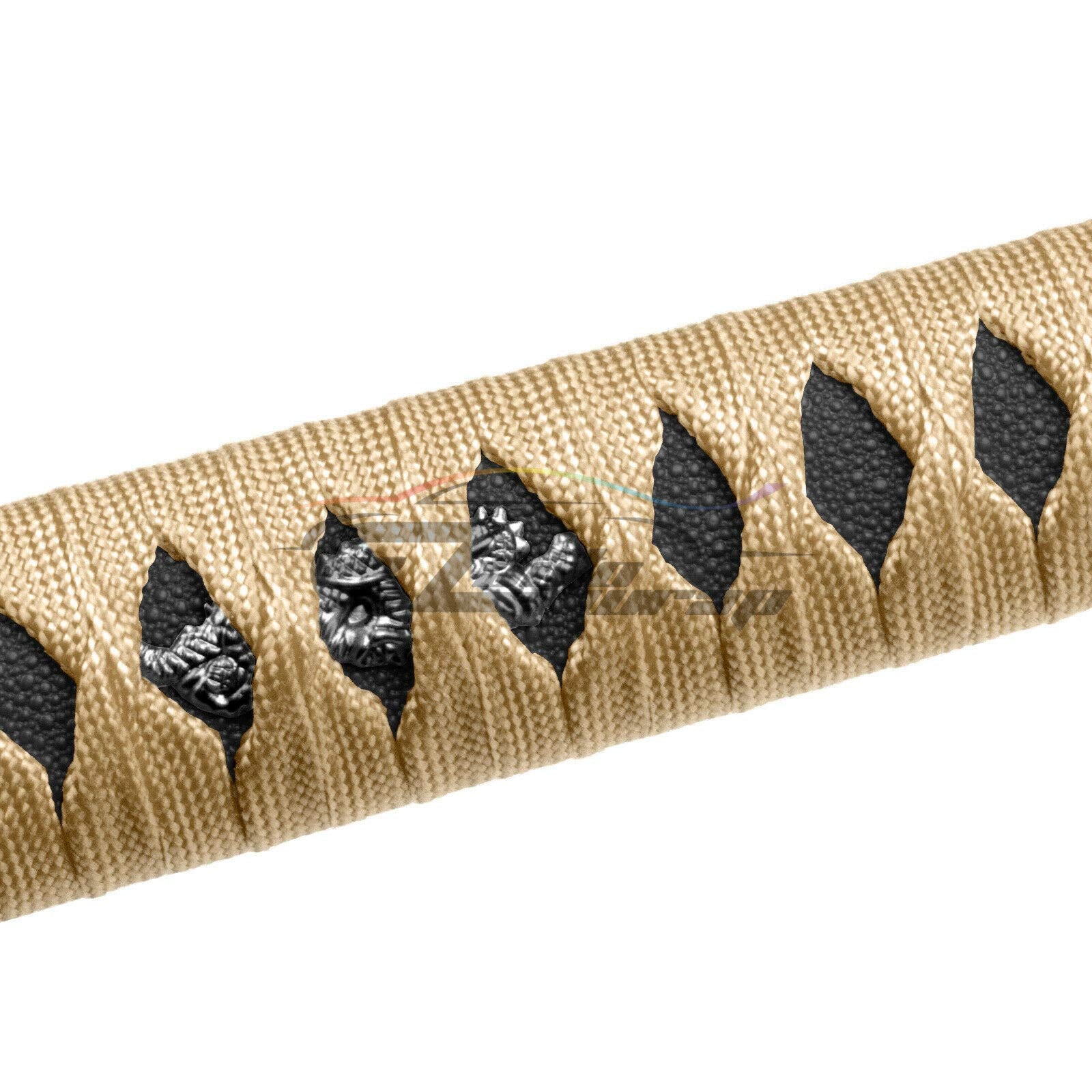 EZAUTO WRAP Samurai Sword Shift Knob - 15cm Gold Black Alloy Katana, Universal Adapter