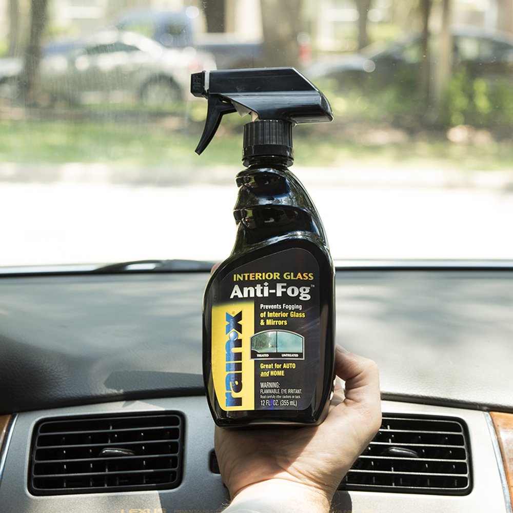 Rain-X Interior Glass Anti-Fog - 12 oz, Prevents Fogging for Autos & Marine, Plastic, Model 630046
