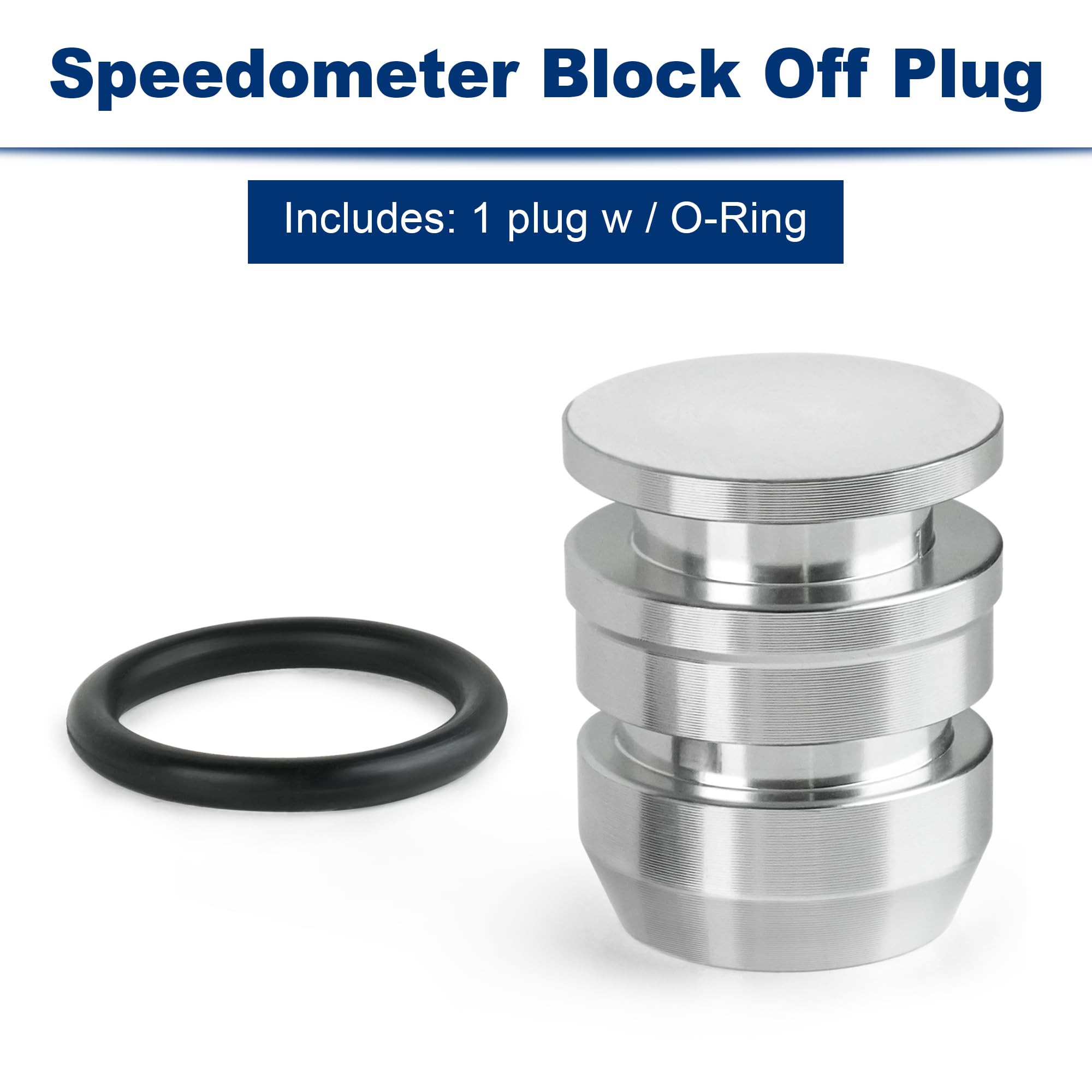 Jetuplusllc Speedometer Block Off Plug Delete Speedo Port for TH350 Turbo 350 Auto Transmission