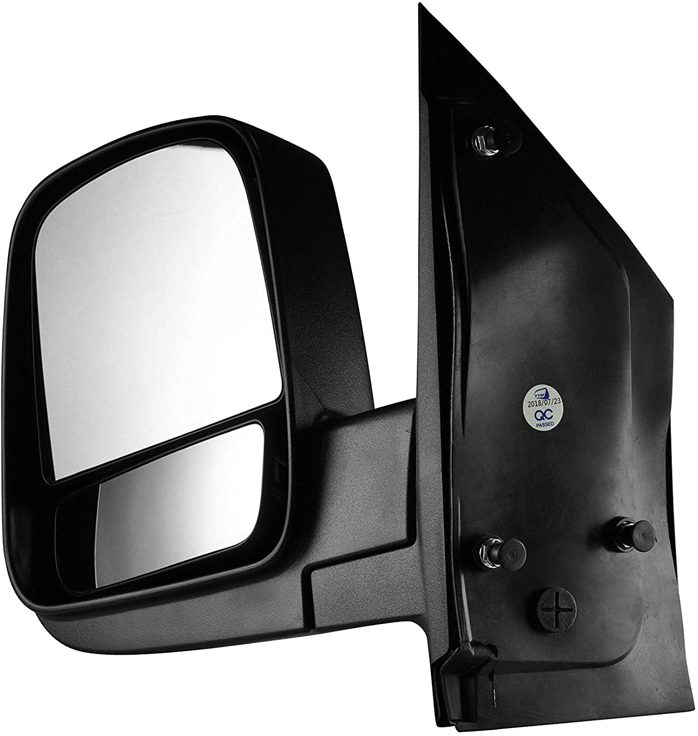 Driver Side Textured Side View Mirror For 08-14 Chevy Express & Gmc Savana 1500, 08-17 Chevy Express 2500 3500, Gmc Savana 2500