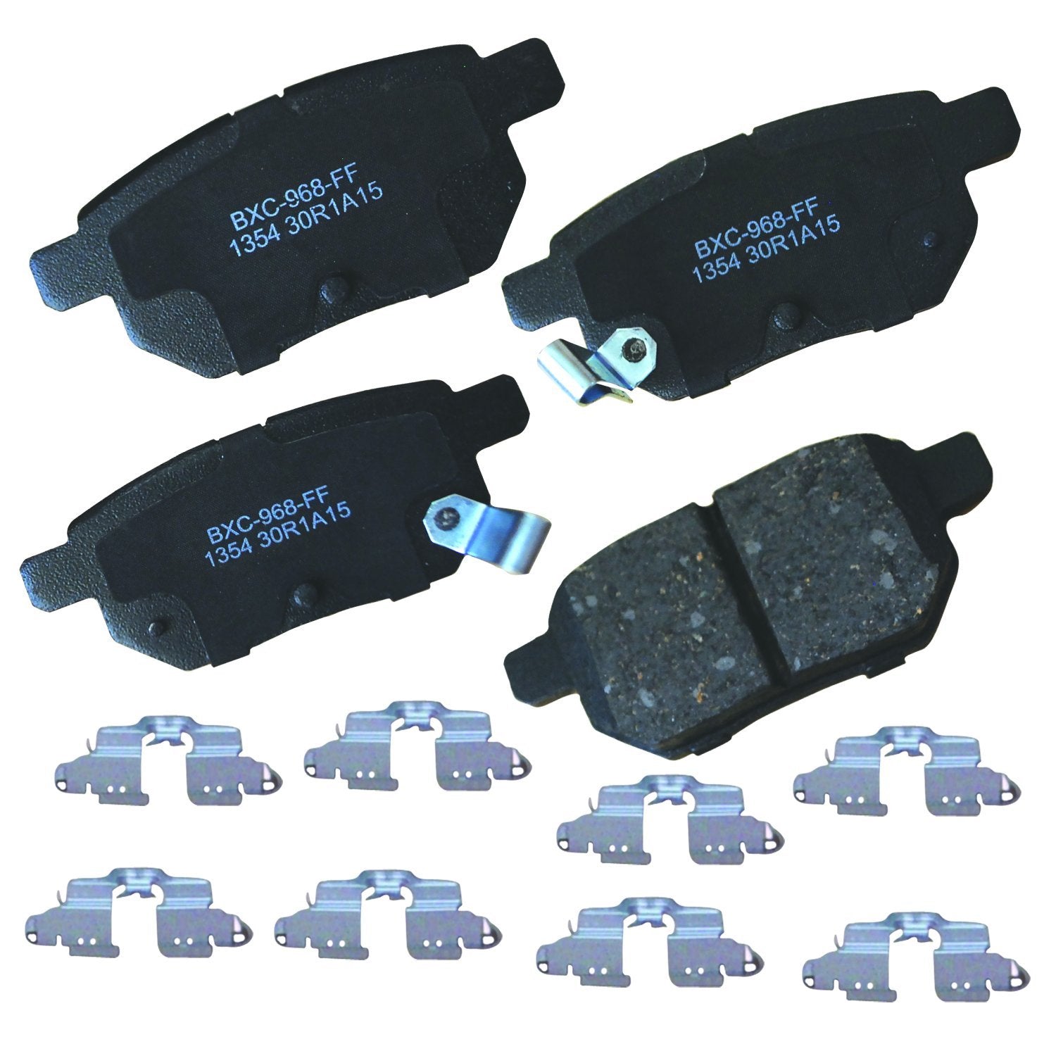 Bendix Premium Sbc1354 Ceramic Rear Brake Pads For Select Models Lexus Ct200H, Pontiac Vibe, Scion Tc, Xb, Suzuki Swift, Toyota