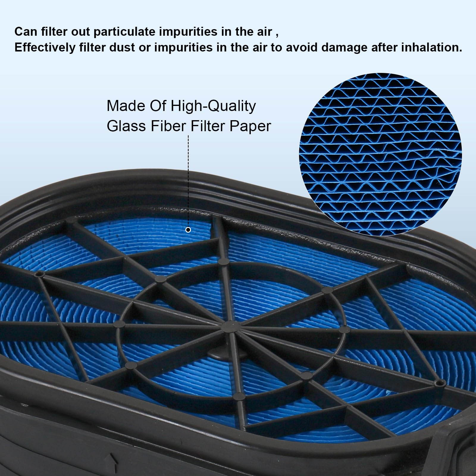 Carmocar Air Filter Fa1778 Replacement For Ford 6.0L F250 F350 F450 F550 Super Duty V8 2003-2007 Excursion Powerstroke Diesel 20