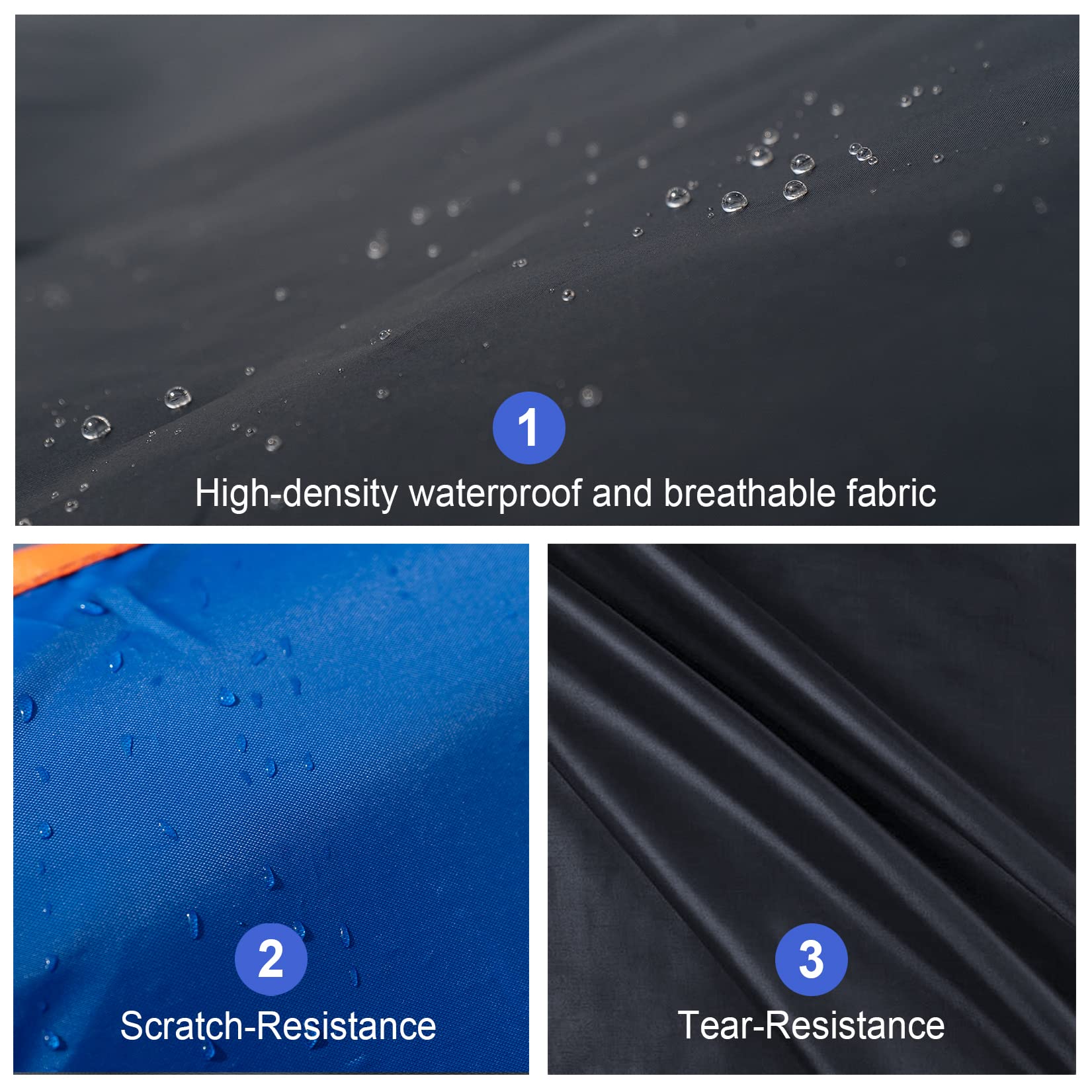 Molebt Suv Car Cover Waterproof All Weather For Automobiles, Universal Fit Hyundai Santa Fe/Tucson, Jeep Cherokee, Toyota Rav4,