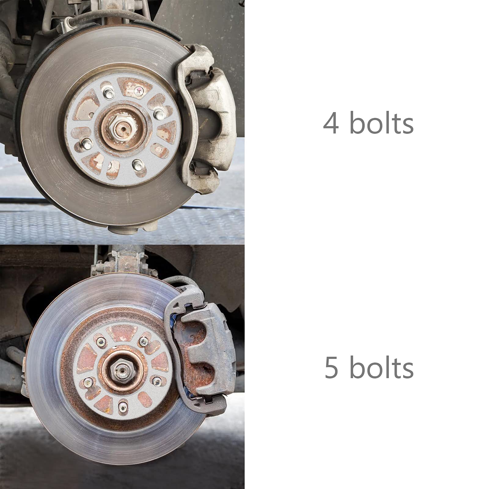 Wheel Connect Universal Wheel Spacer,3Mm Thickness(1/8Inch),Fit Bolt Pattern 4X98, 4X100, 4X108, 4X114.3, 5X100, 5X105,5X108, 5X