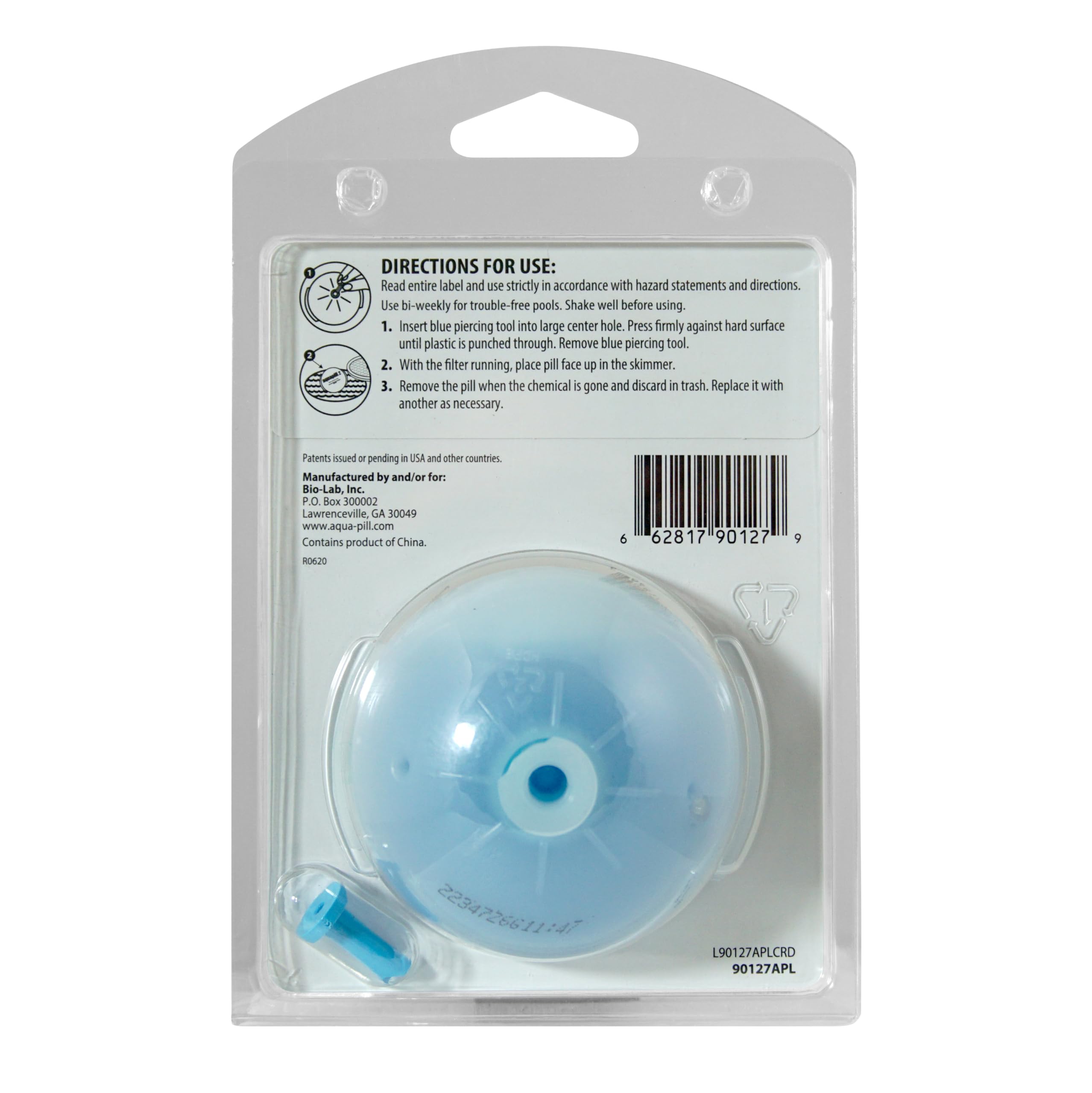SeaKlear AquaPill Clarifier Plus for Swimming Pools, 2-Pack, Model 24002-02
