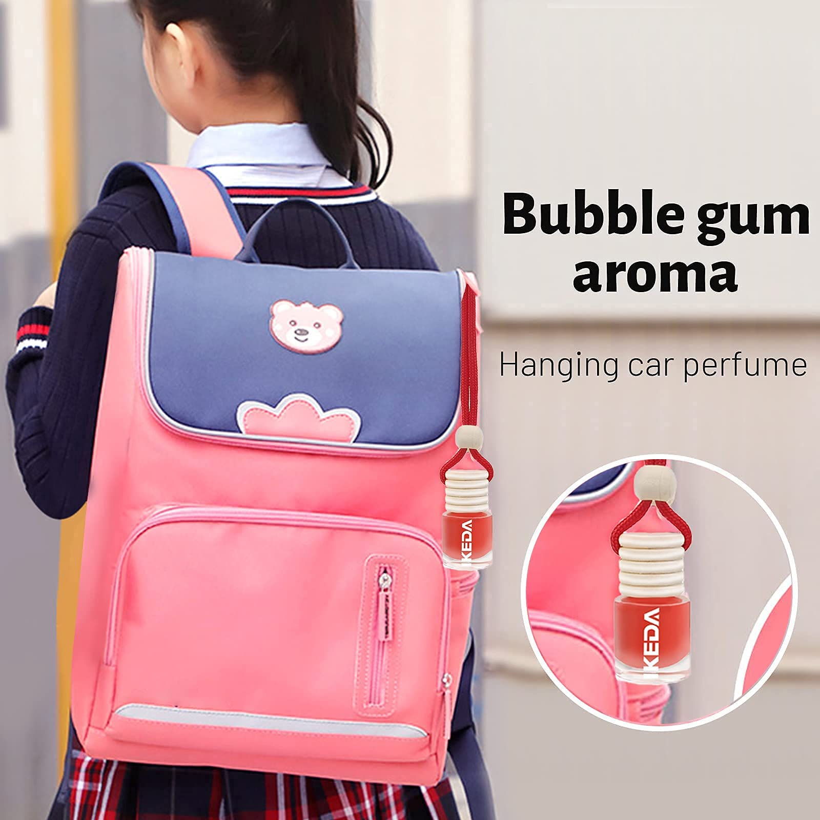 Ikeda Fragrance Automotive Air Freshener 4Ml Car Scents | 45-Days Long-Lasting Keep Fragrance | Automobile Hanging Diffuser Bott