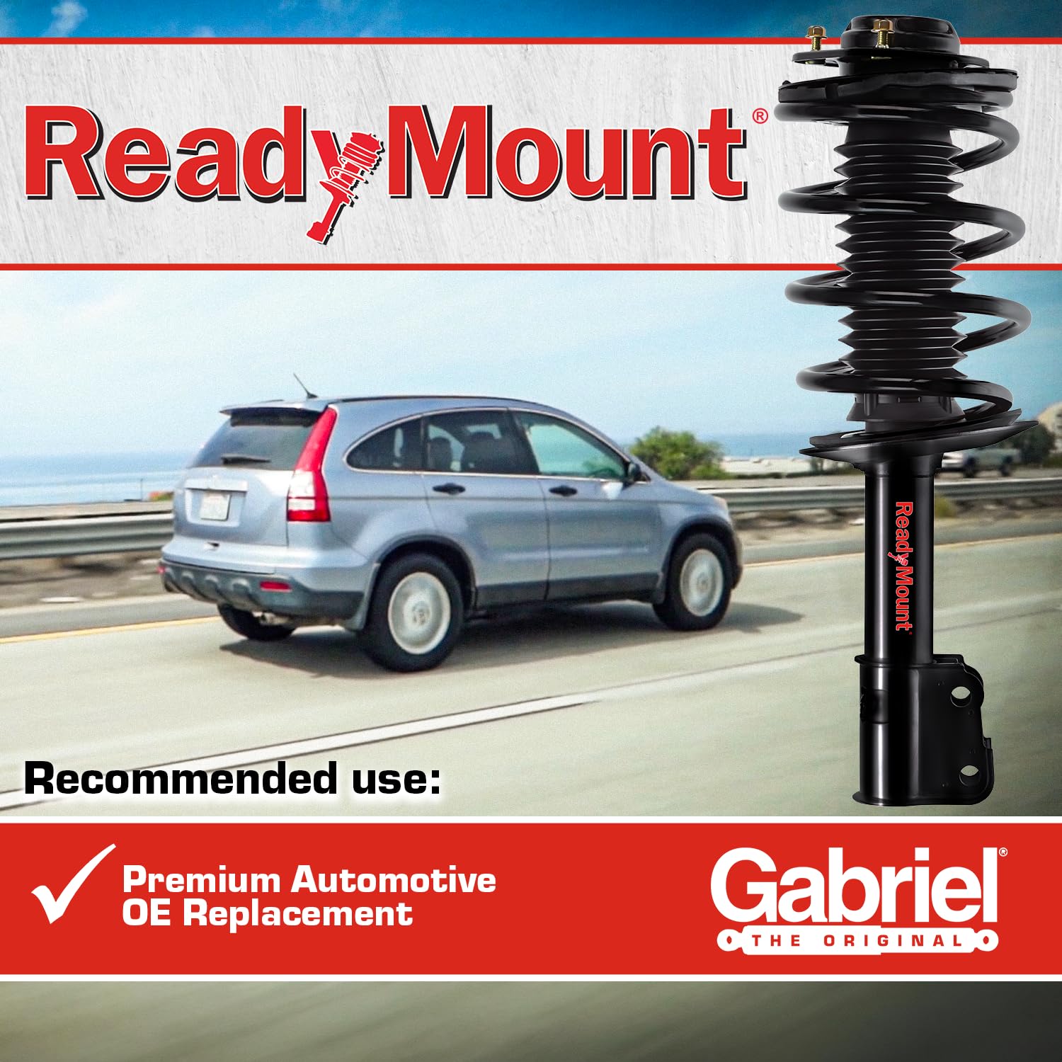 Gabriel G57065 Ultra Readymount Front Left Complete Strut Assembly For 96-02 Toyota 4Runner (1 Pack)