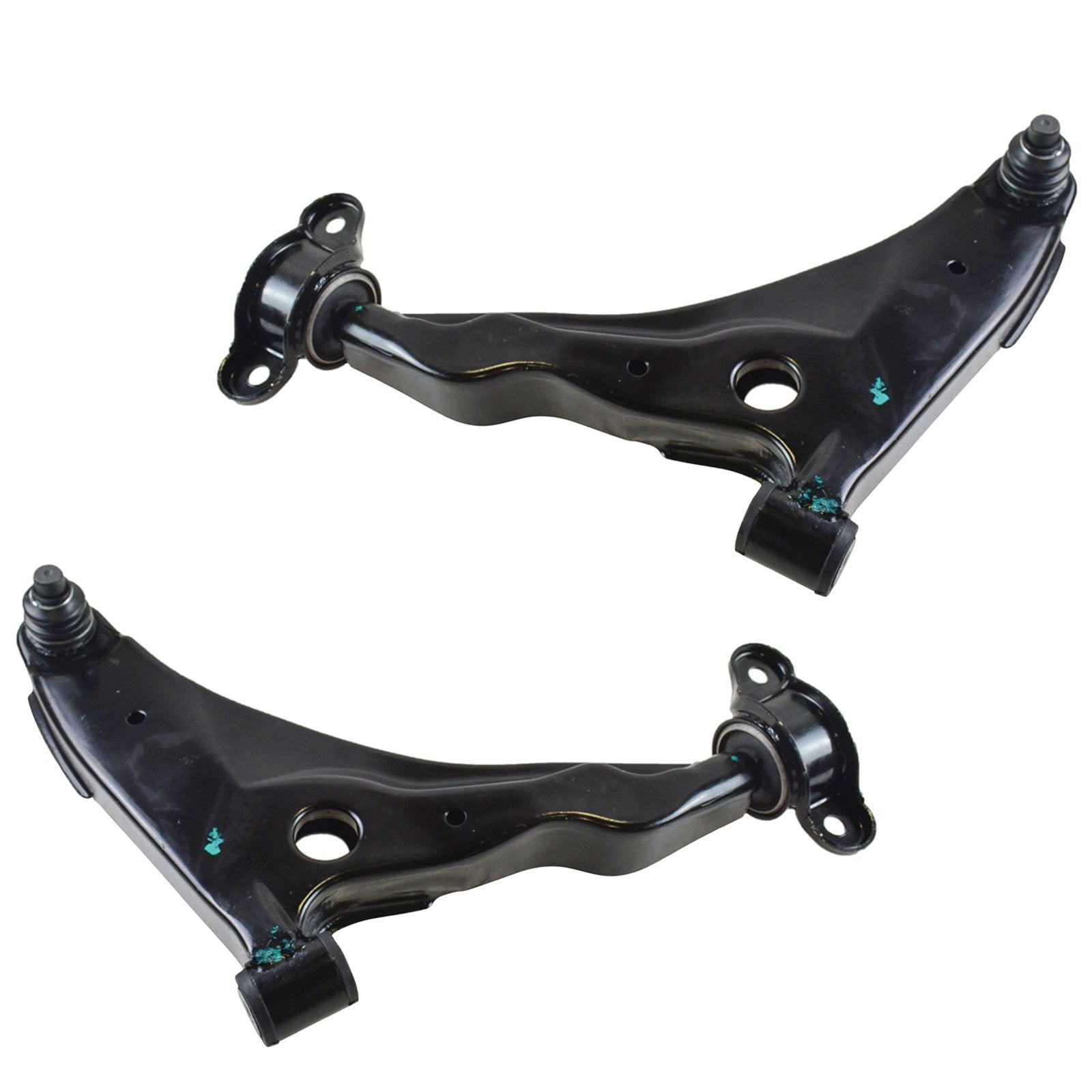 Trq Front Lower Control Arm With Ball Joint Set Compatible With 2002-2005 Chrysler Sebring Dodge Stratus 2001-2005 Mitsubishi Ec