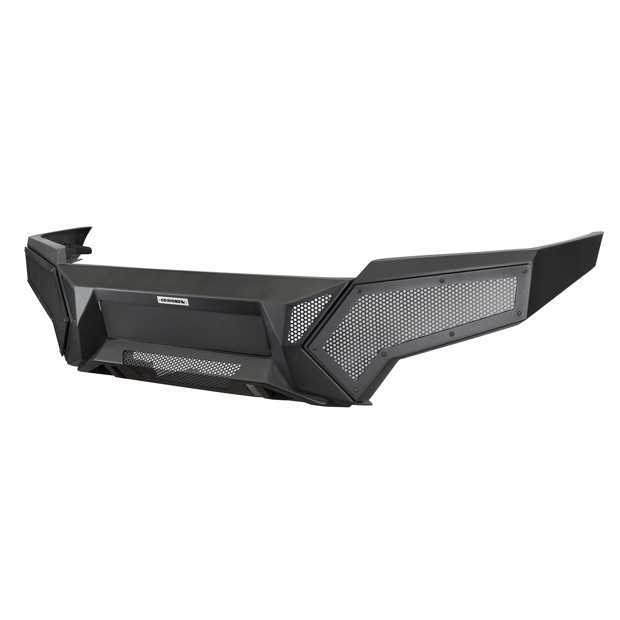Go Rhino Element Front Bumper W/ Power Bar | Mild Steel, Textured Black | 343891T | Fits 2016 - 2023 Toyota Tacoma