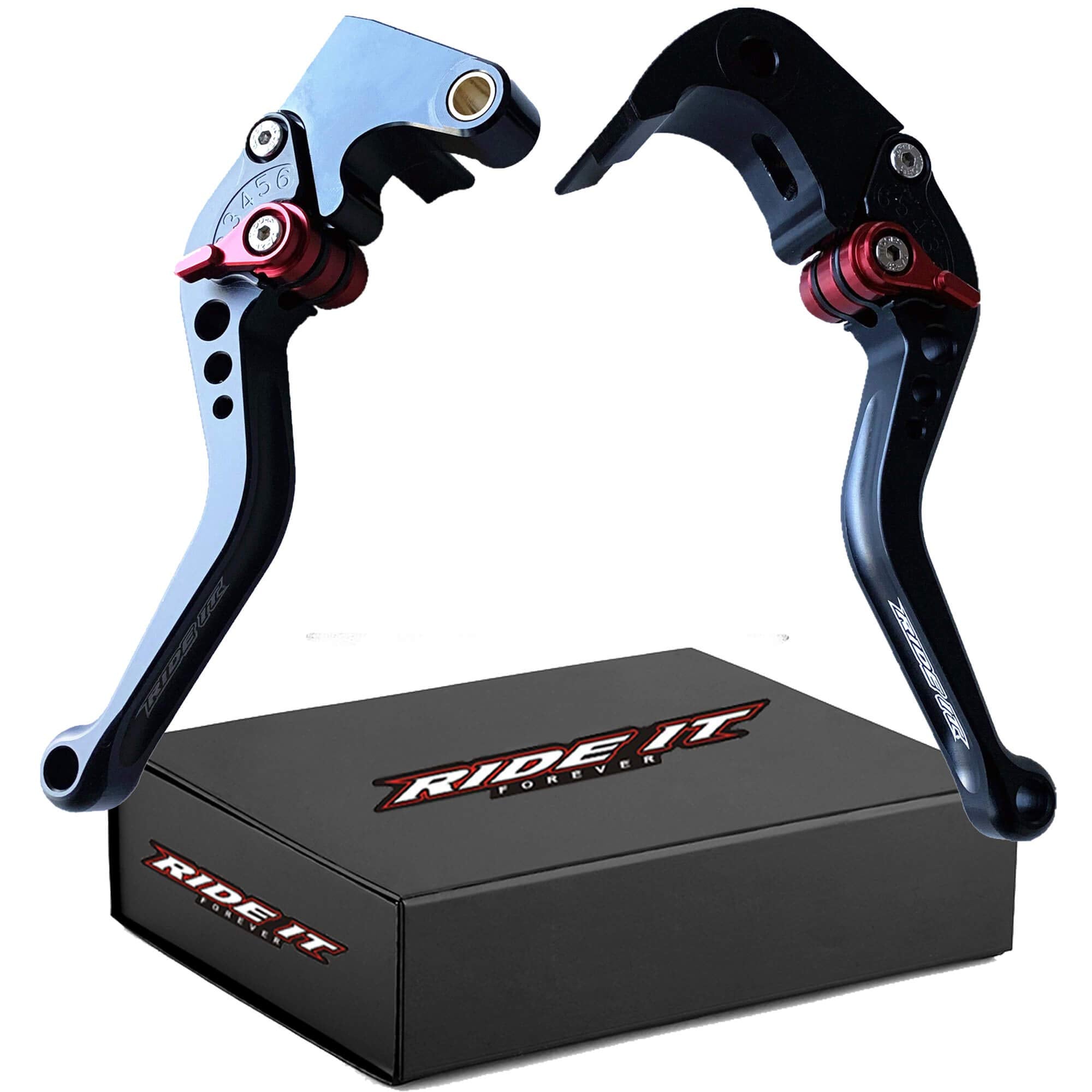 RIDE IT Short Brake Clutch Levers for CBR600RR 2007-2022,CBR1000RR 2008-2021,CB1000R/Neo Sport Cafe 2018-2021-Black Shorty Motor