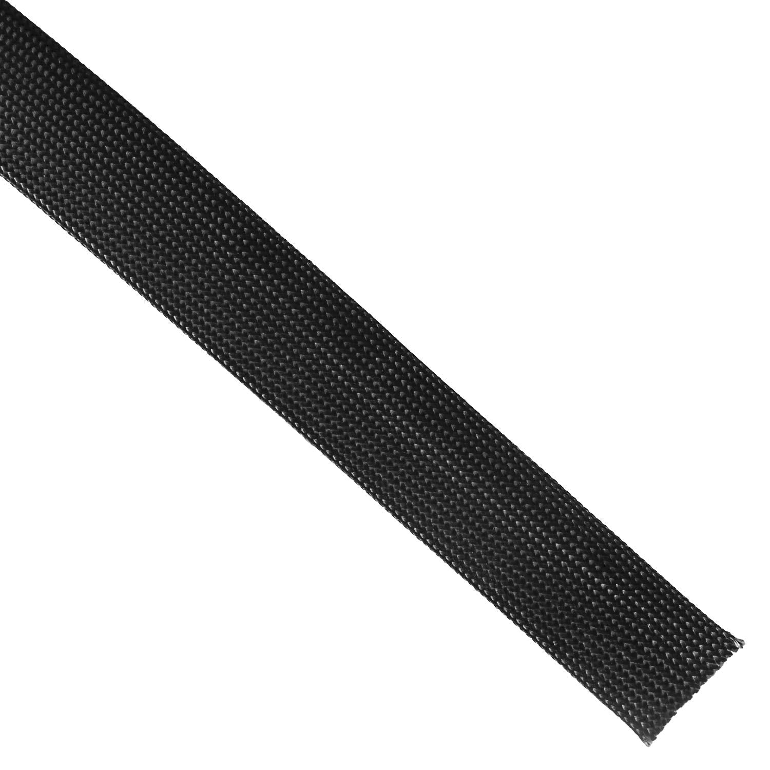 Zhubang Heat Hose Fiberglass Wrap Shield Sleeve 2 Pcs 10Ft-13Mm(1/2) Wire Fuel Line Heat Shield Roll High Temp Black Colour Adjustable For Car Wire Loom Cable Heat Shield Brake Line Cable Heat Shield