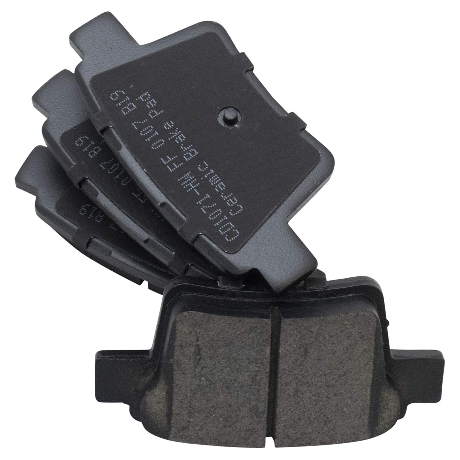 TRQ Rear Brake Pads Ceramic Compatible with 2005-2007 Ford Five Hundred Freestyle 2008-2009 Taurus Taurus X 2005-2008 Jaguar X-T