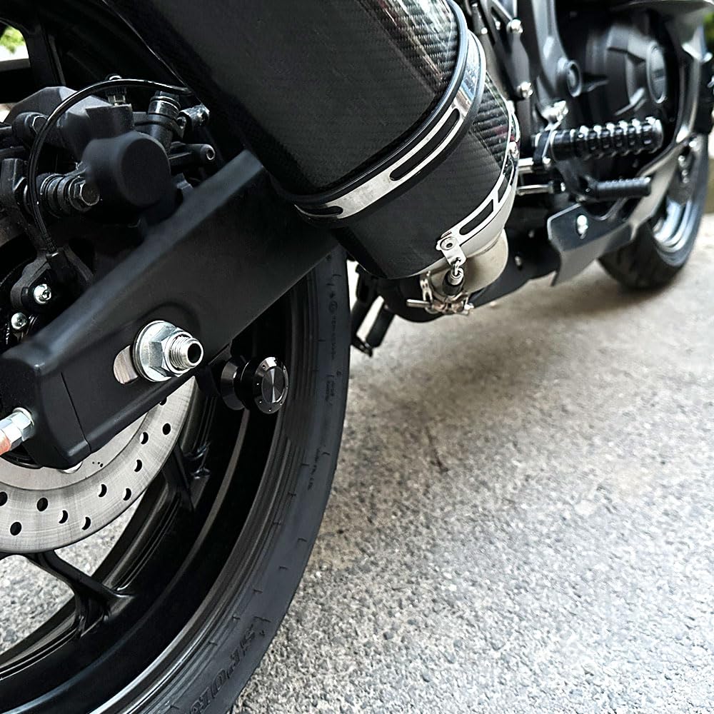 Rearace M10 Swing Arm Spools Sliders Compatible With Ninja 650R Ex650 Er-6F/N,Ninja 250,Ninja 400R Er-4N,Zx-12R,Vulcan Cafe/S,Z2
