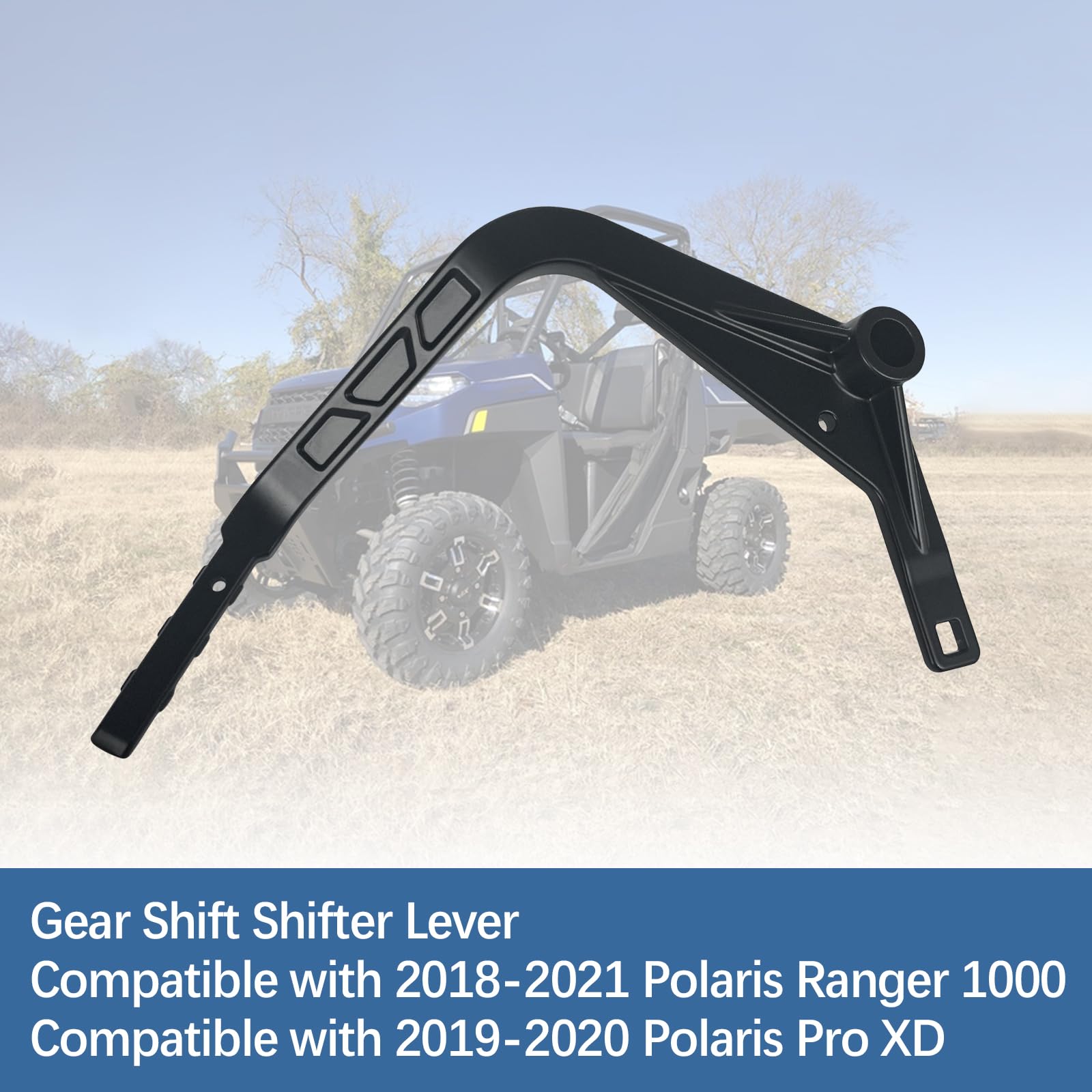 Benxuto 5634266-458 Gear Shift Shifter Lever Compatible With 2018-2021 Polaris Ranger 1000, Compatible With 2019-2020 Polaris Pr