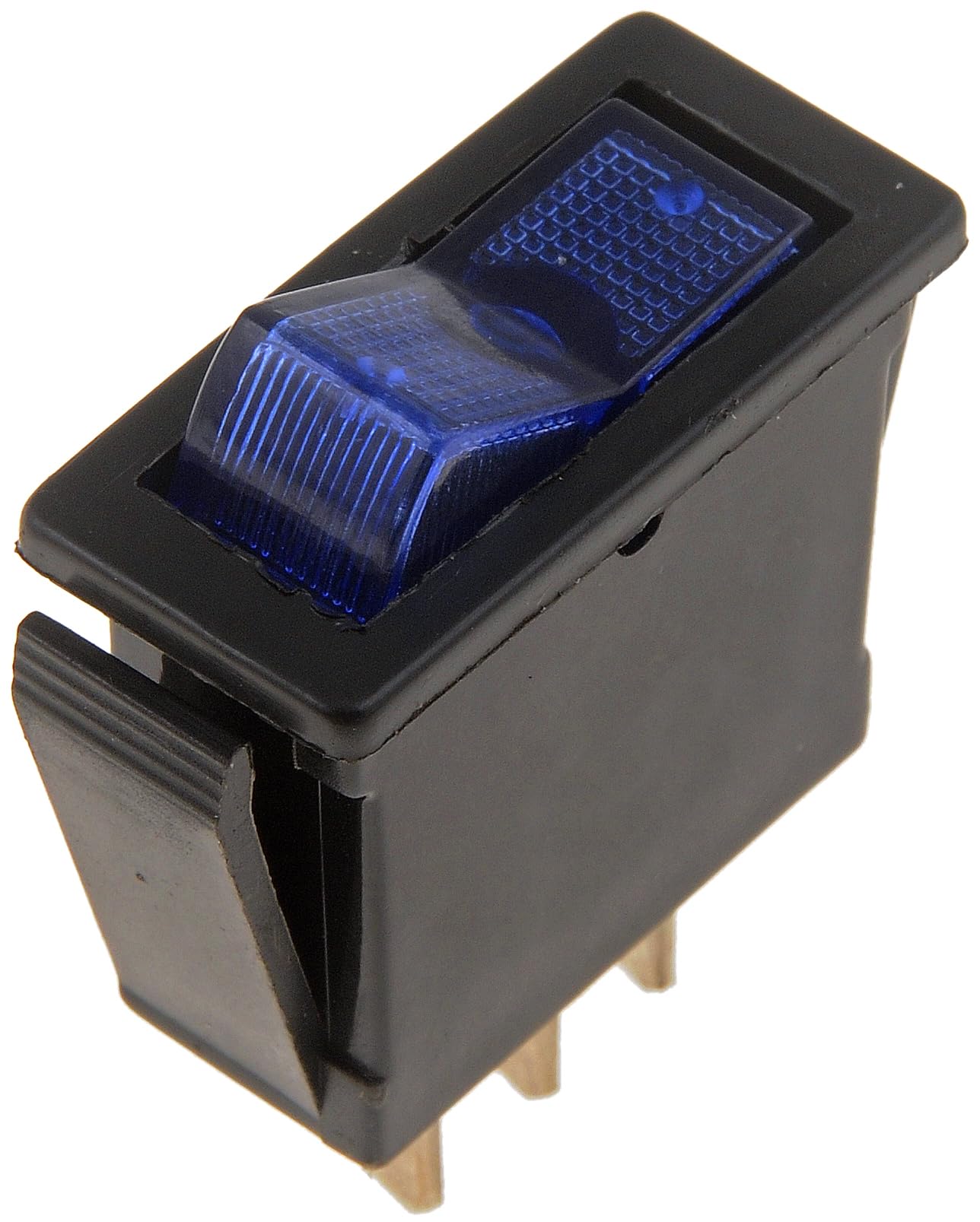 Dorman 85922 Electrical Switches - Rocker Switch - Rectangular Style - Blue Glow Universal Fit