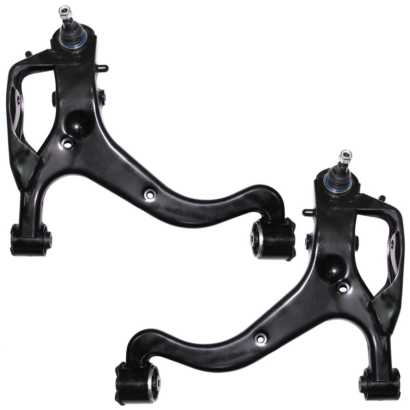 Trq Front Lower Control Arm With Ball Joint Set Driver & Passenger Side Lower Compatible With 2006-2013 Land Rover Range Rover S