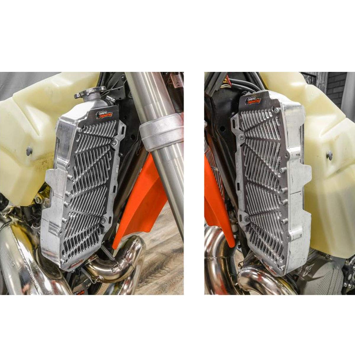 Enduro Engineering Billet Radiator Guards for 2016-2024 KTM/Husqvarna/GasGas, Aluminum, Model 12-1116