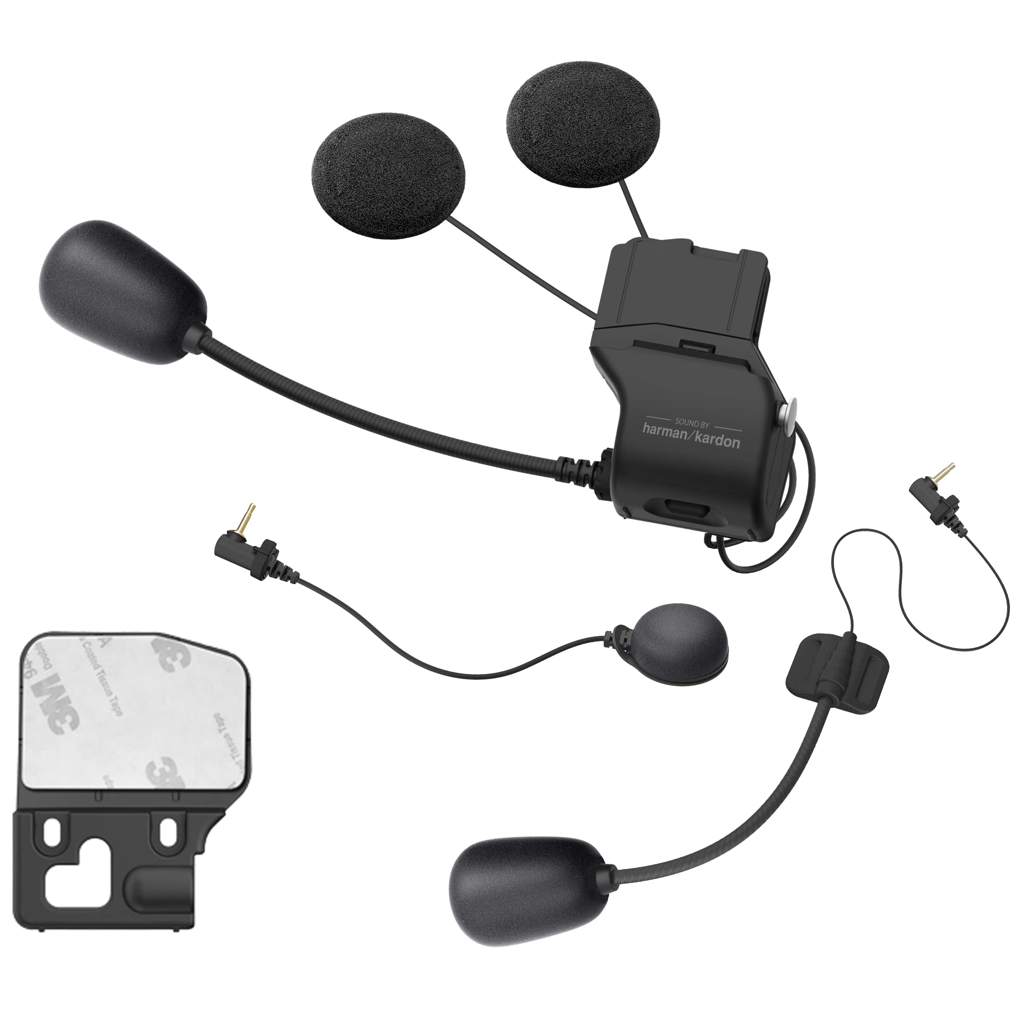 Sena Adult W/ Harmon Sena 50S Universal Clamp Kit With Sound By Harman Kardon Speakers And Mic, Black, One Size Us