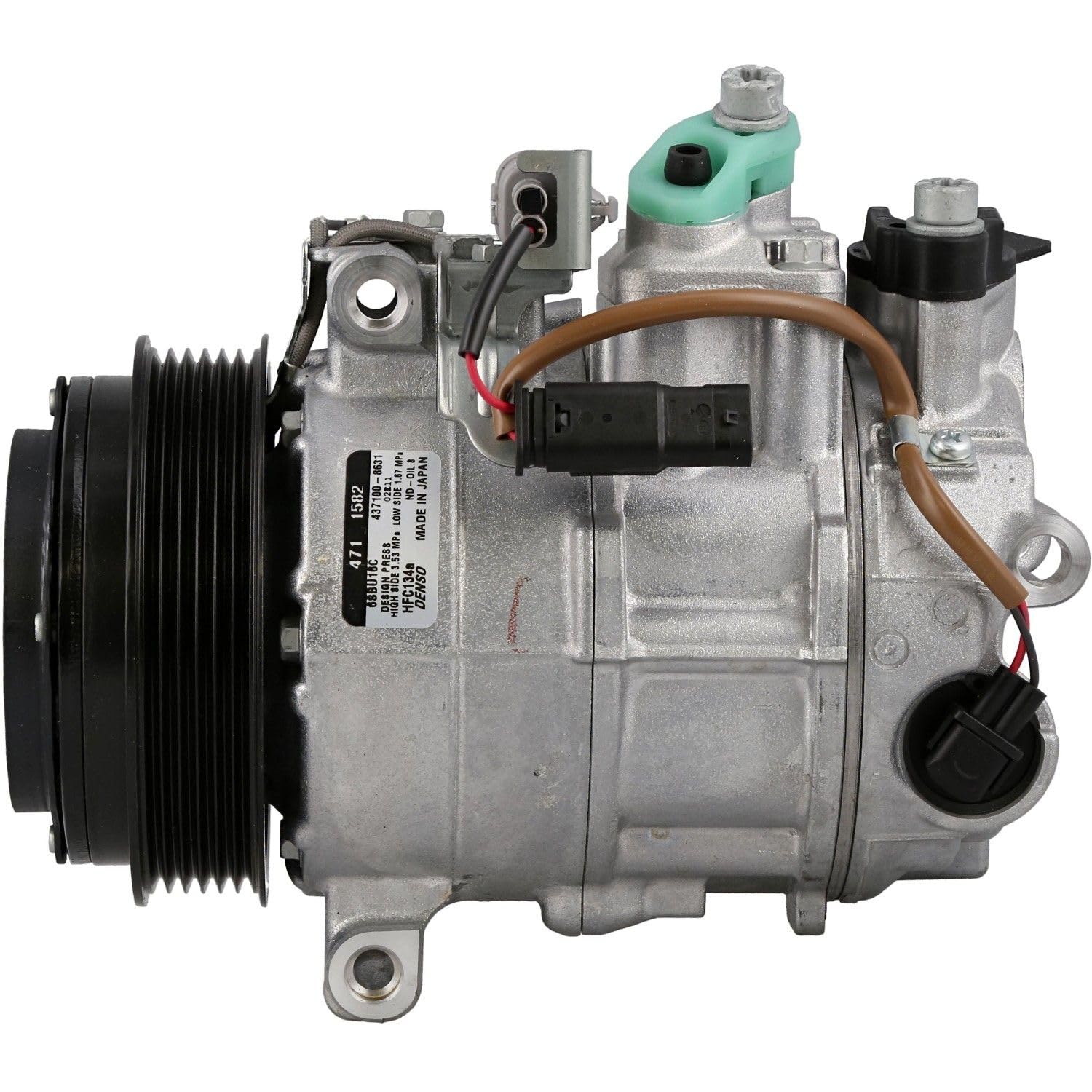 Denso 471-1582 Compressor w/Clutch