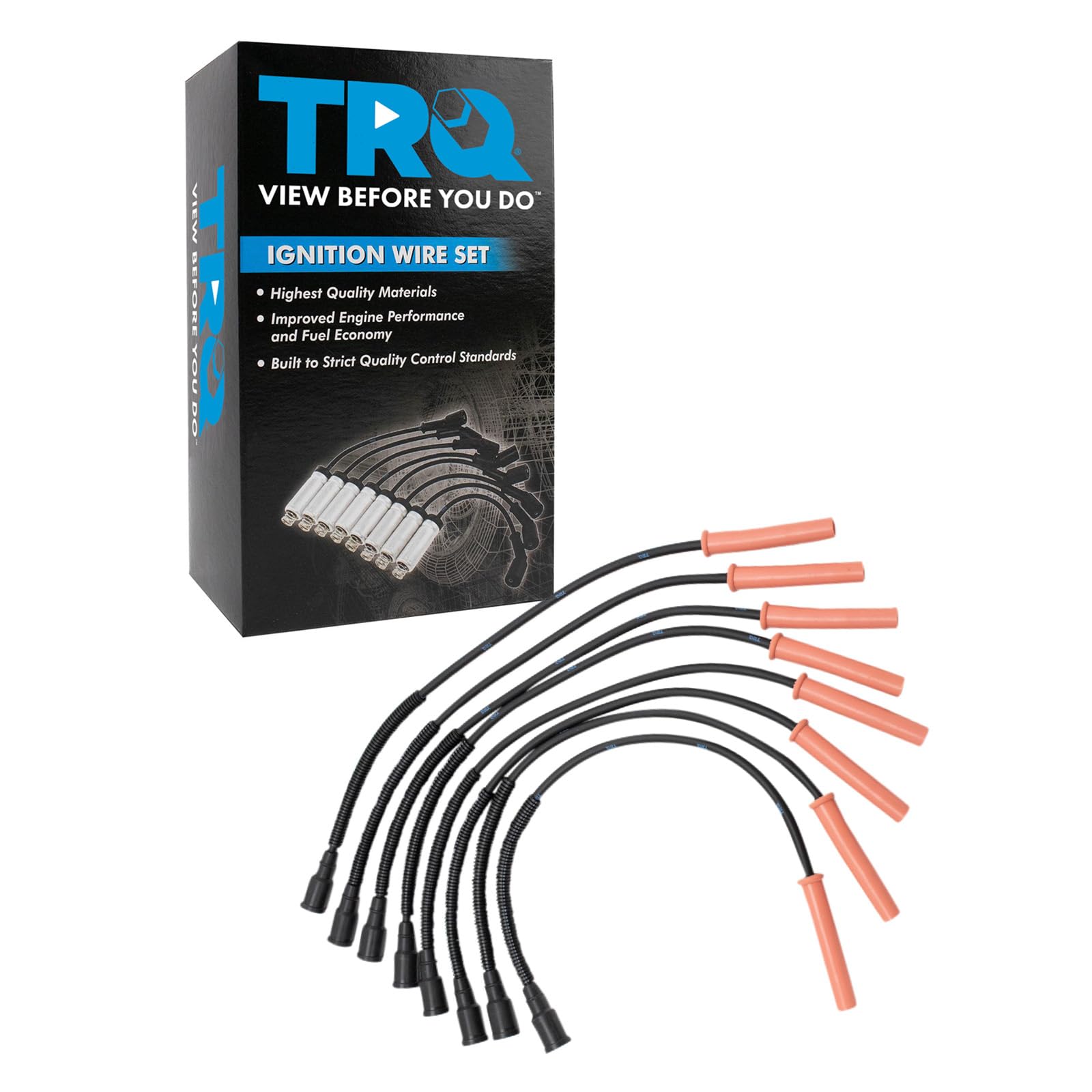 Trq Ignition Spark Plug Wire Kit Set For Ford F-150 F-250 F-350 Pickup Truck 6.2L V8