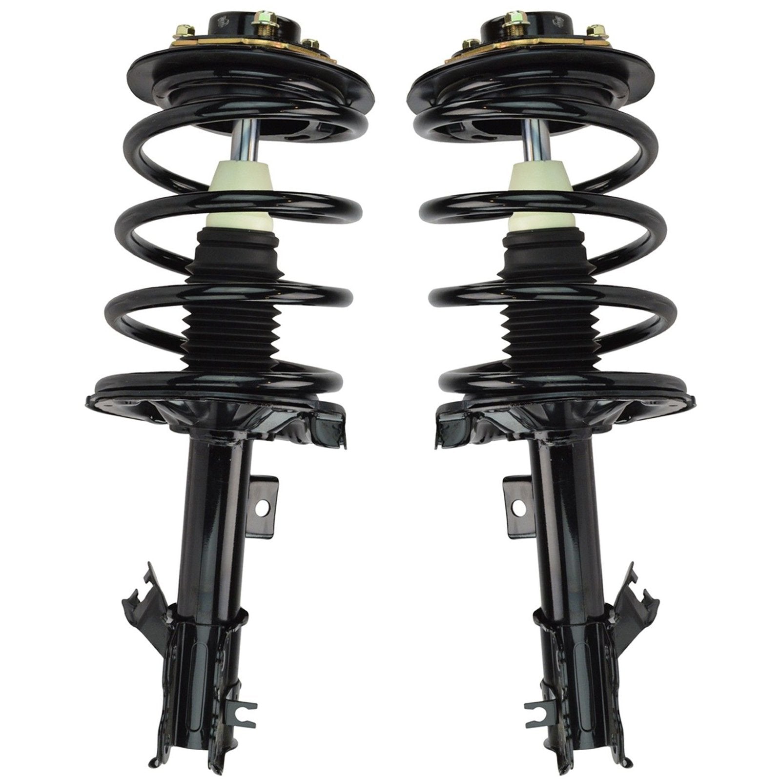 Trq Front Strut & Coil Spring Assembly Set Driver & Passenger Sides Compatible With 02-06 Nissan Altima
