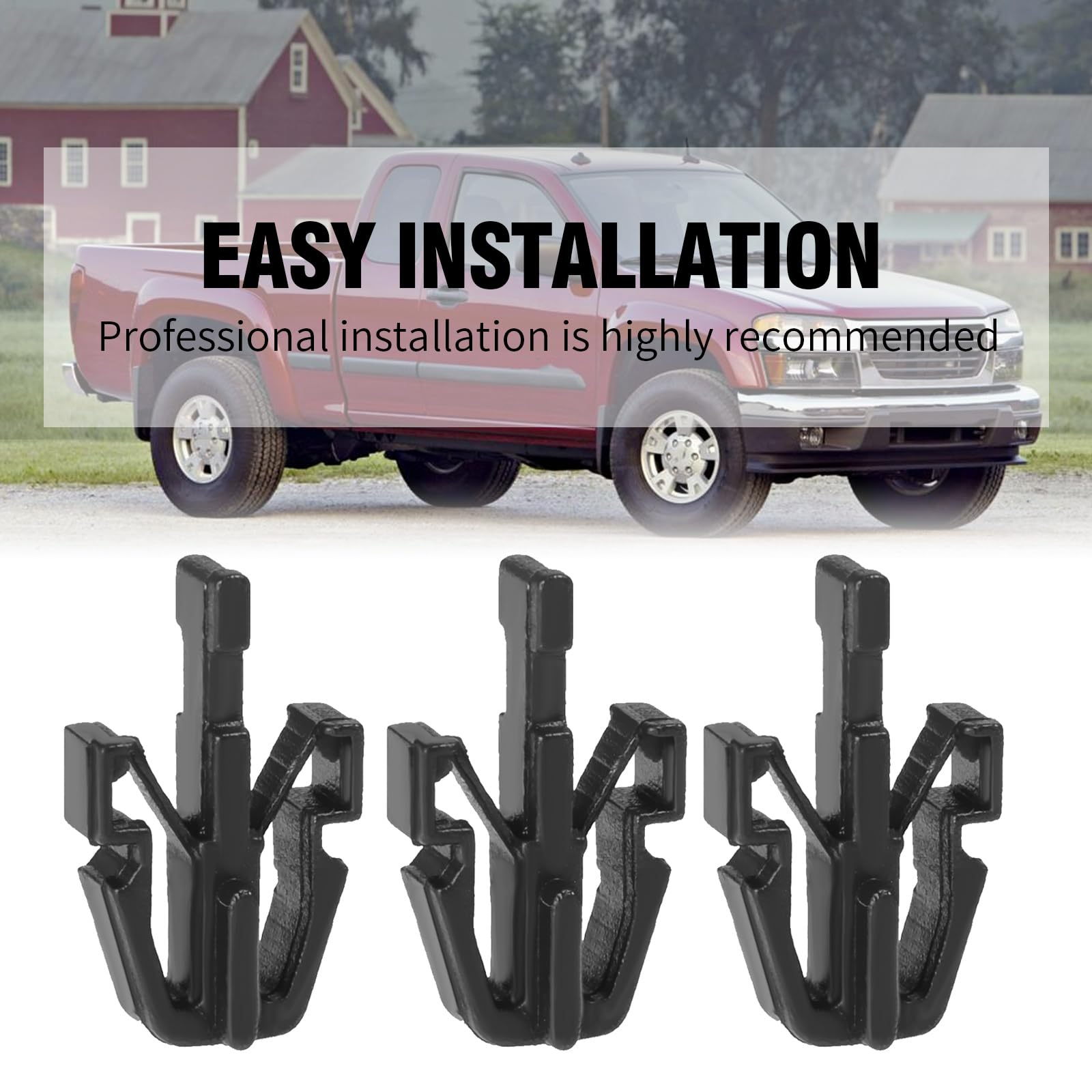 Hoypeyfiy 20 X Grille Retainer Clips For Chevy Gmc Colorado Canyon 2004-2012 New (20)