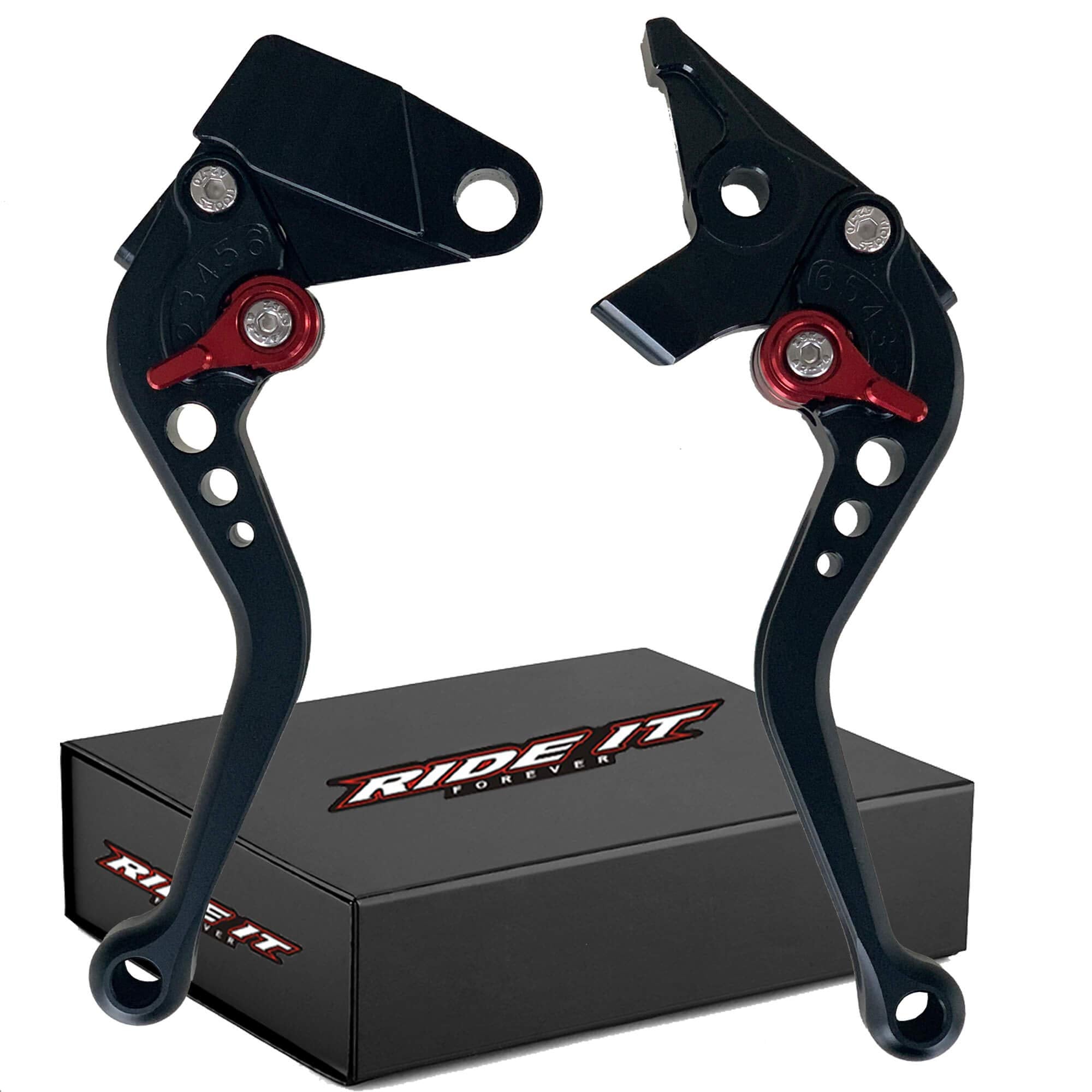Ride It Forever Short Brake Clutch Levers For Ninja650R Ninja 650 R Er6F Er6N 2009-2016,Ninja400R 2011, Compatible With Versys 6
