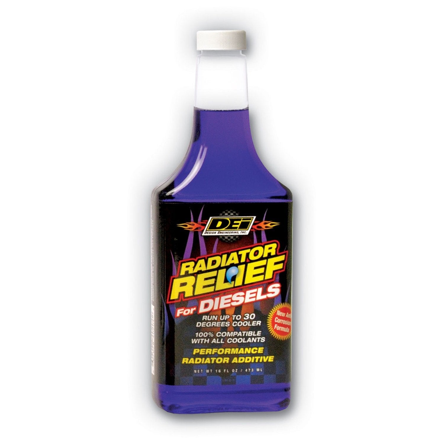 DEI Radiator Relief Coolant Additive Diesel Engine Coolant for Cars, Trucks, RVs, Motorcycles & More Radiator Coolant Reduces En