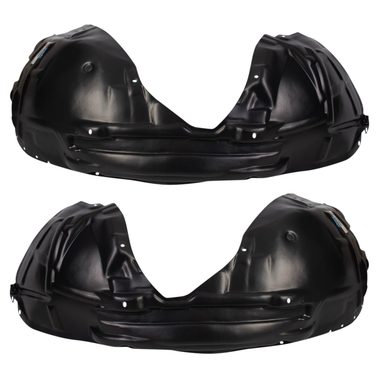 Trq Inner Fender Liner Set Compatible With 2015-2022 Dodge Challenger Ch1248172 Ch1249172