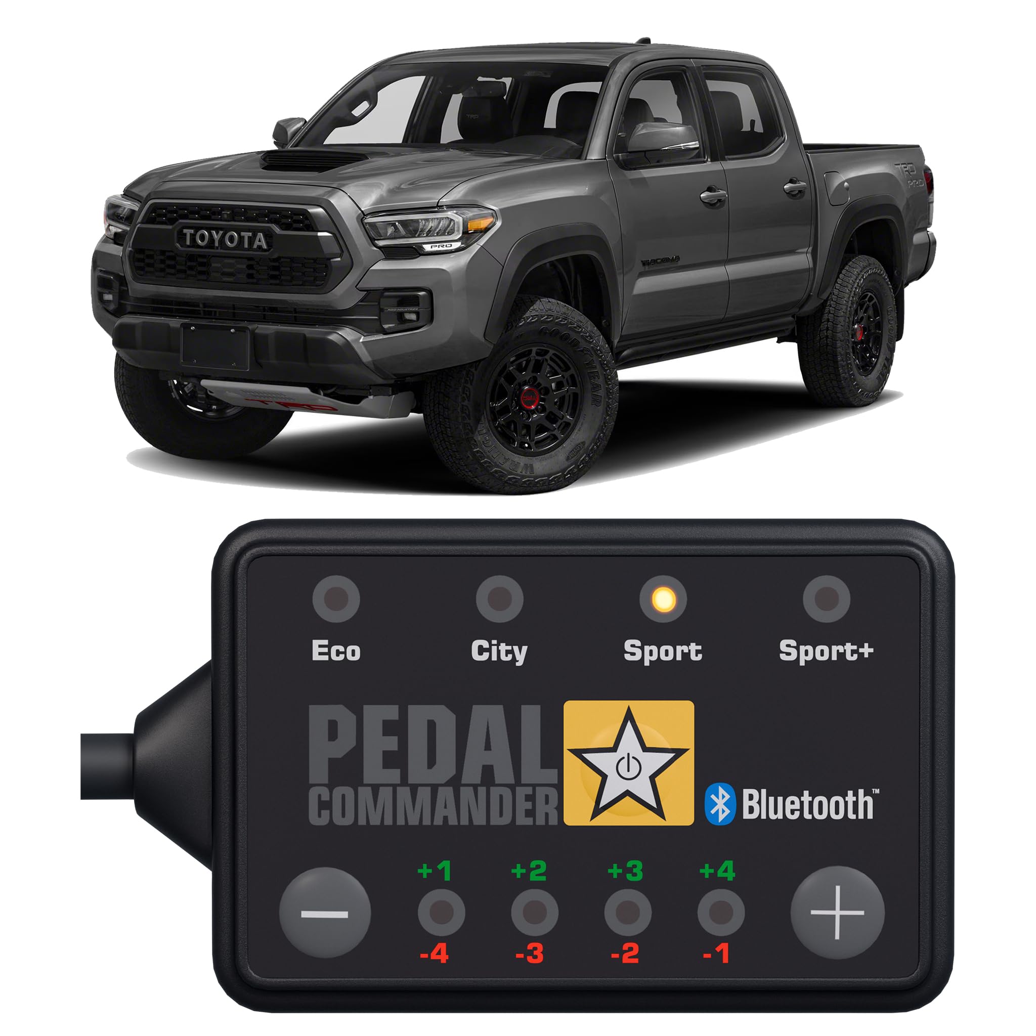 Pedal Commander For Toyota Tacoma (2005 And Newer) (2Nd & 3Rd Gen) Sr, Sr5, Trd Sport, Trd Off Road, Limited, Trd Pro (2.7L 3.5L 4.0L) | Throttle Response Controller - Pc38
