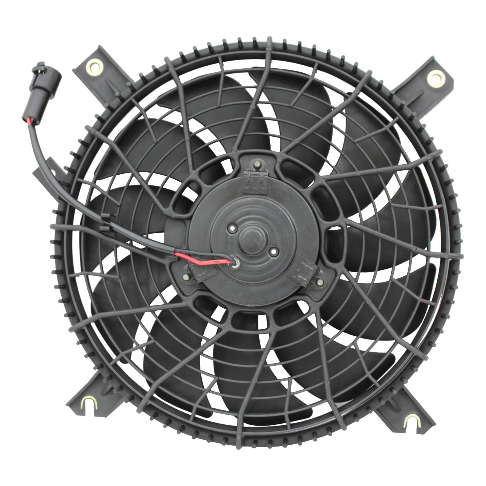 TYG OE Replacement(CAPA Quality) Cooling Fan Extra Silent for 1999-2005 Suzuki Grand Vitara V6/2.5L, 2002-2003 Vitara DENSO 1.6L