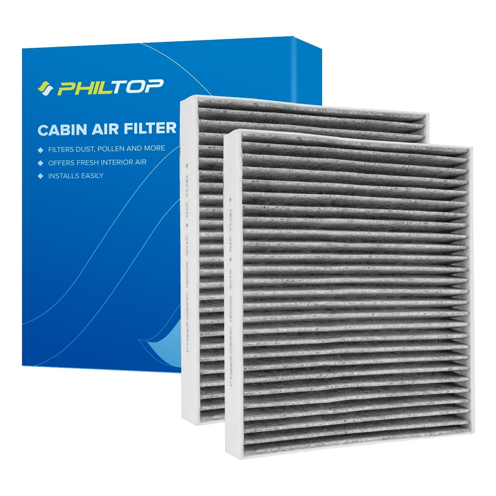 Philtop Cf12157 Cabin Air Filter, Replacement For Es250, Es300H, Es350, Nx250, Nx350, Nx350H, Nx450H+, Rx350, Rx350H, Cx9, Avalo